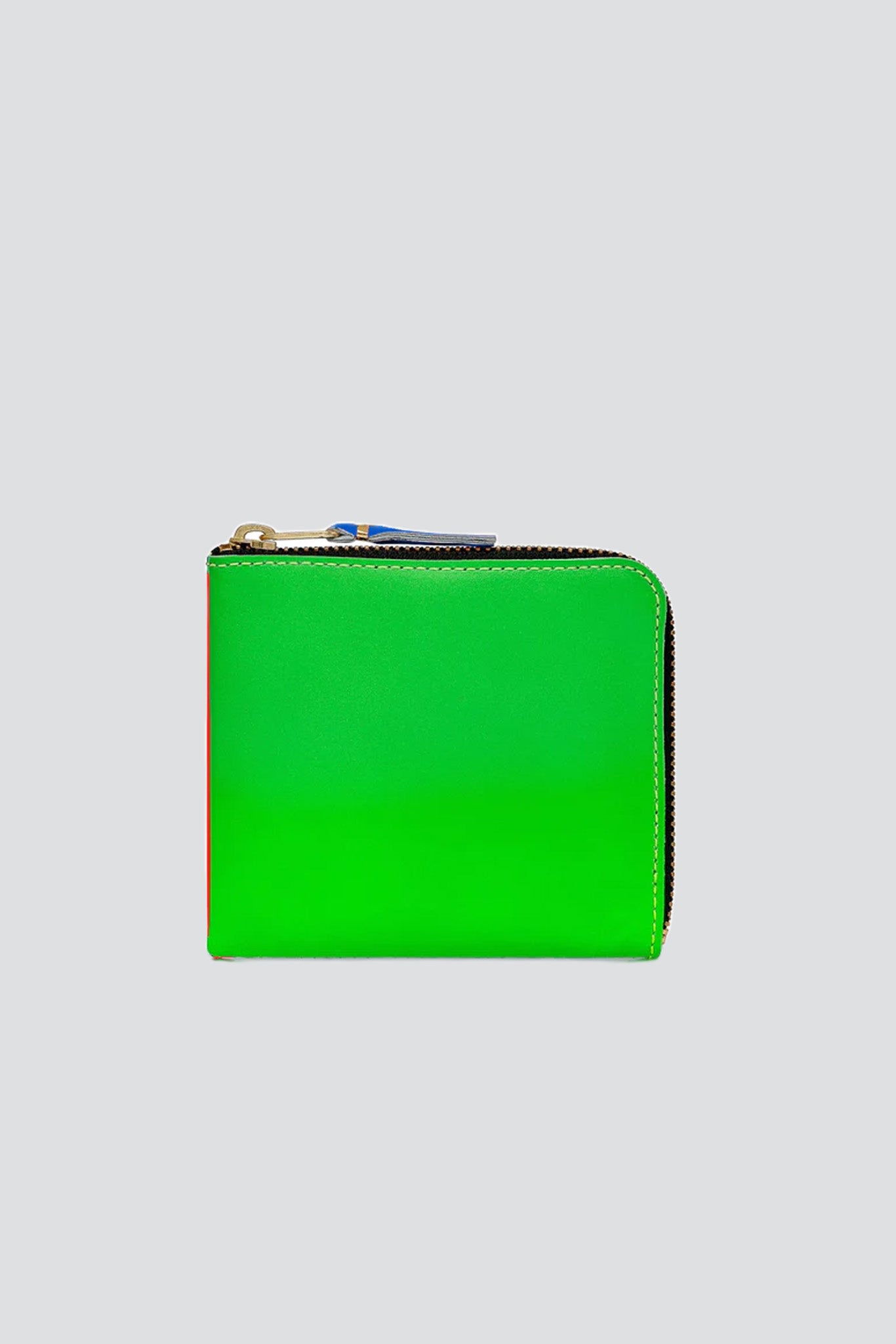 Super Fluo Half Zip Wallet - Orange/Green - SA3100SF