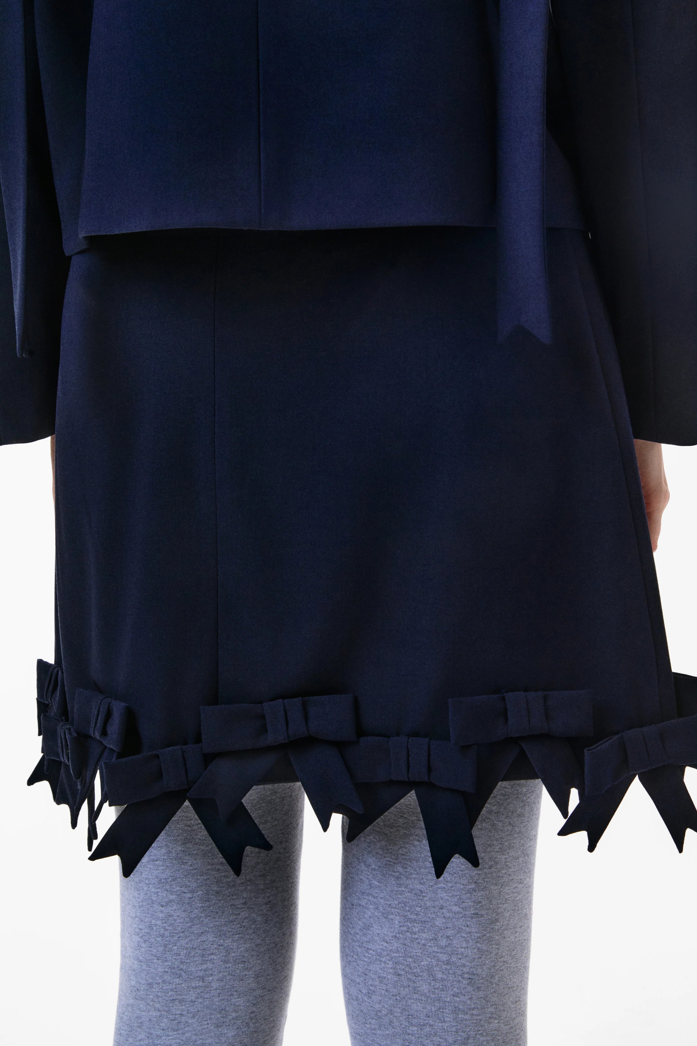 Navy Ferry Skirt