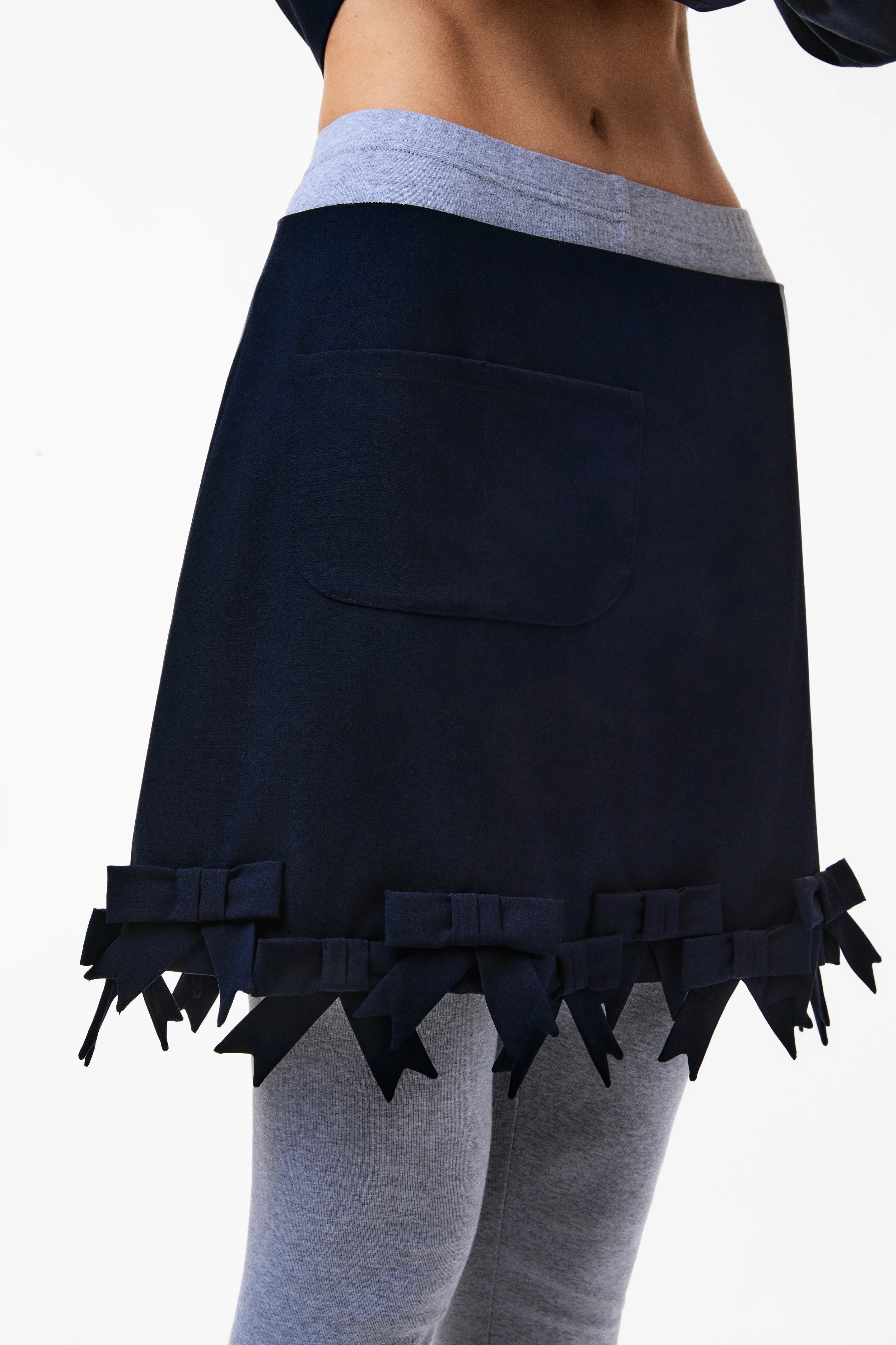 Navy Ferry Skirt