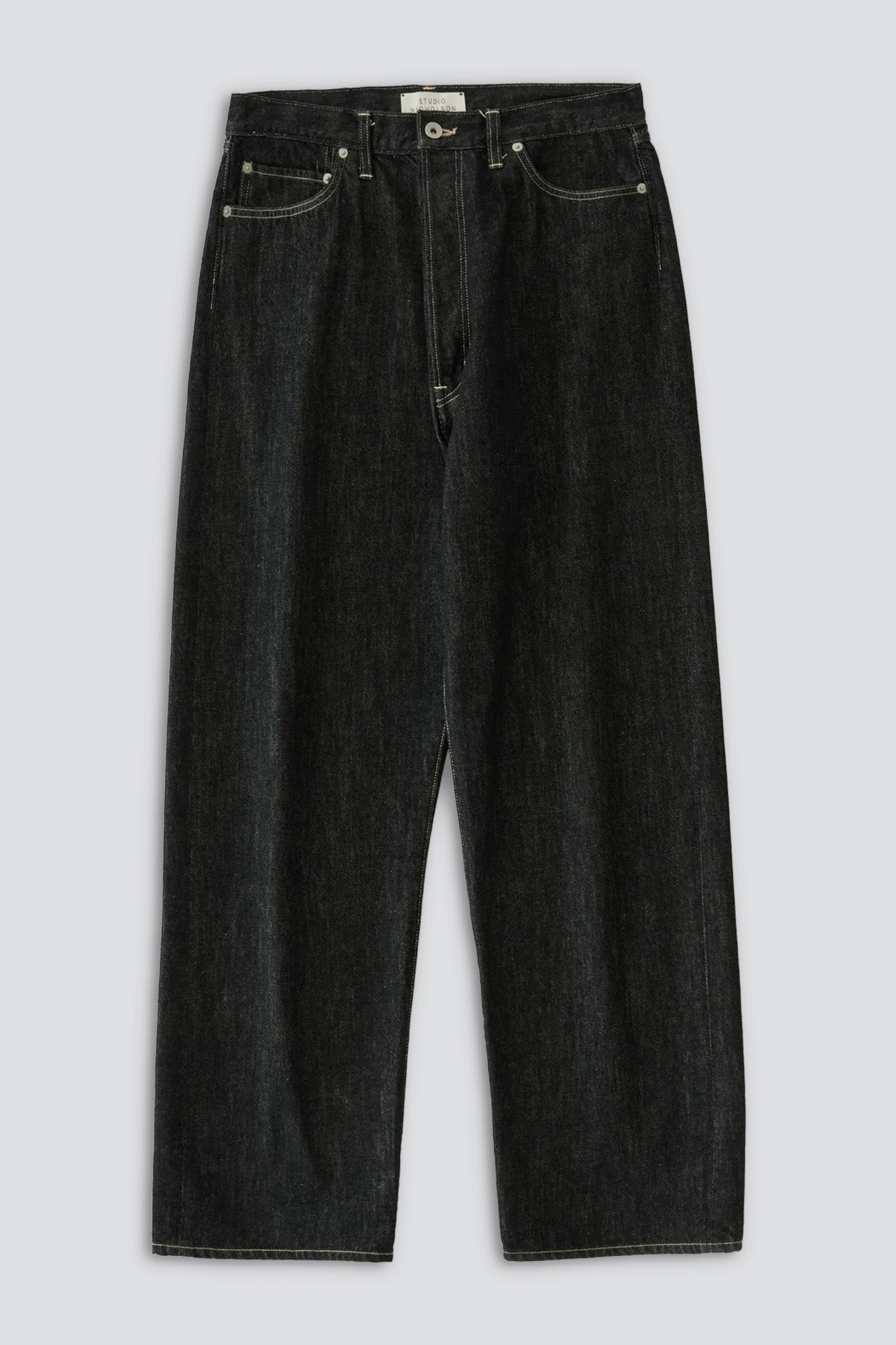 Black/White Weft Marylebone Denim Pant