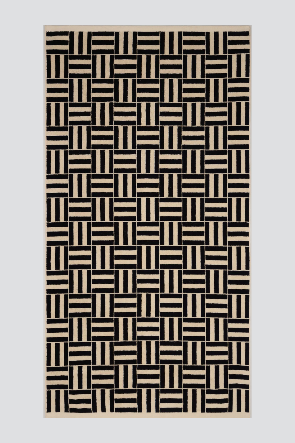 Sand/Noir Willis Pool Towel