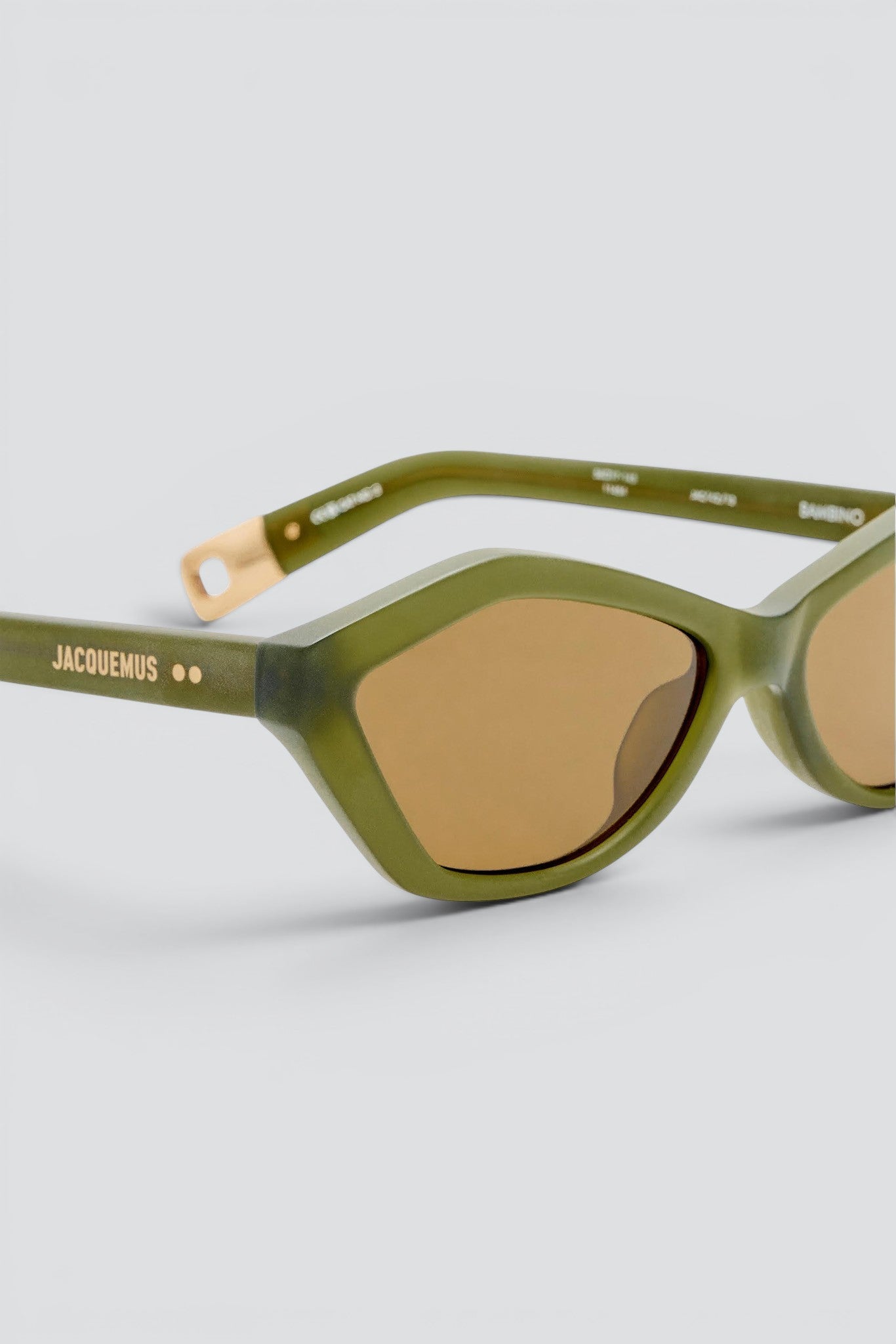 Sanded Green Bambino Sunglasses