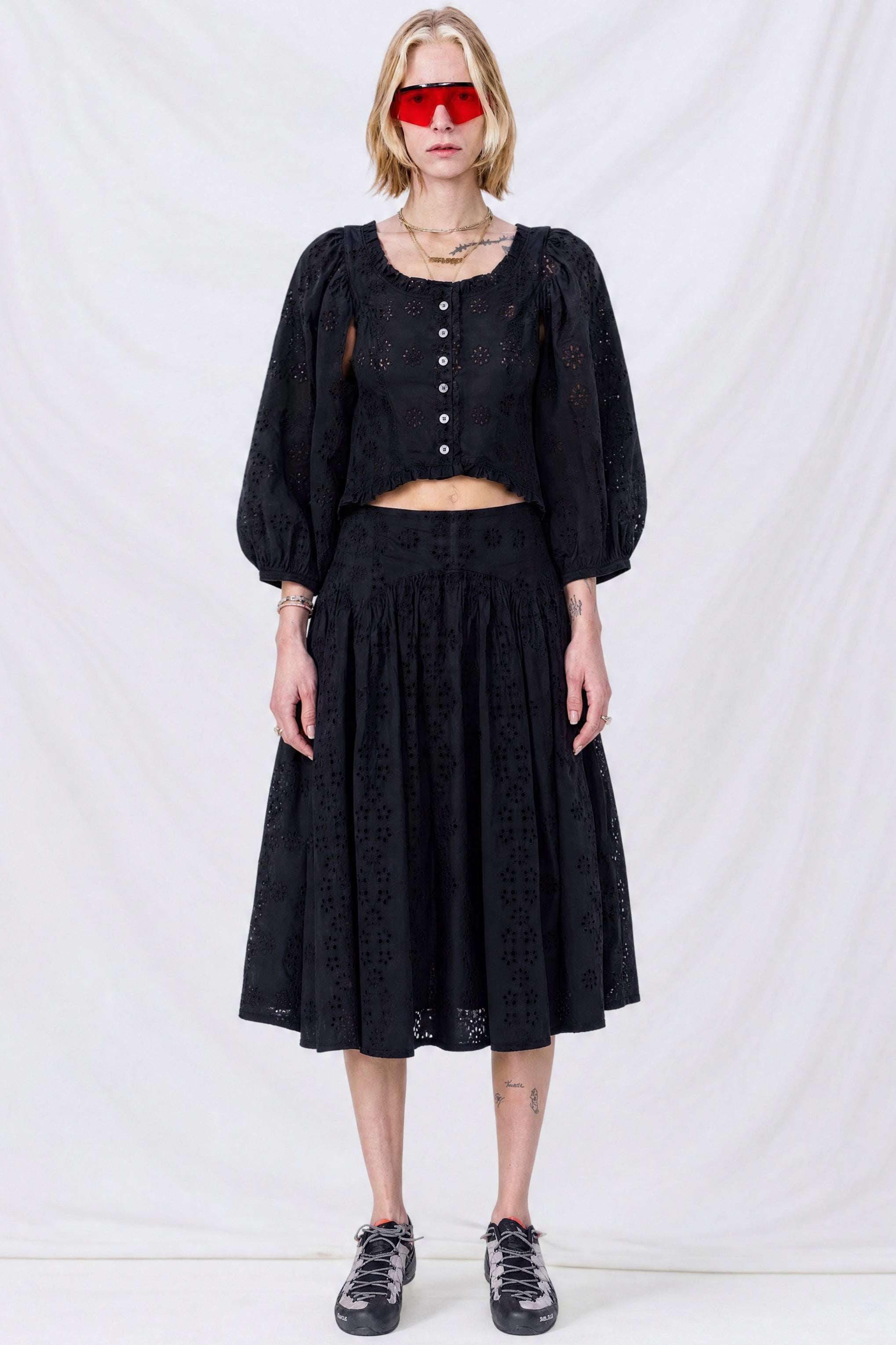 Black Murano Skirt