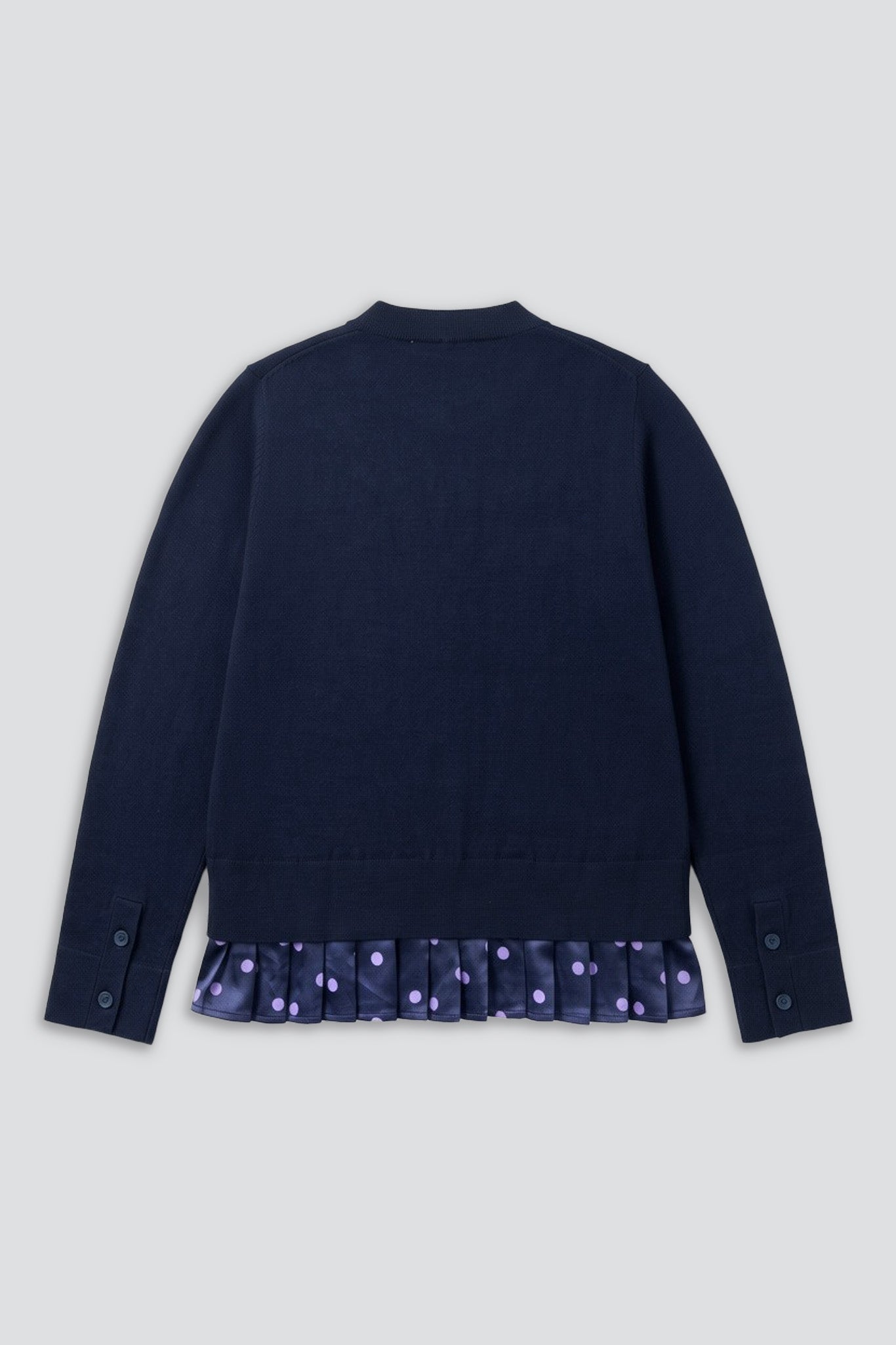 Sea Navy Portia Merino Wool Pullover