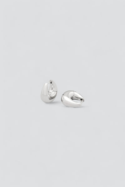 Silver Small Boa Hoops - Tom Wood – Assembly New York