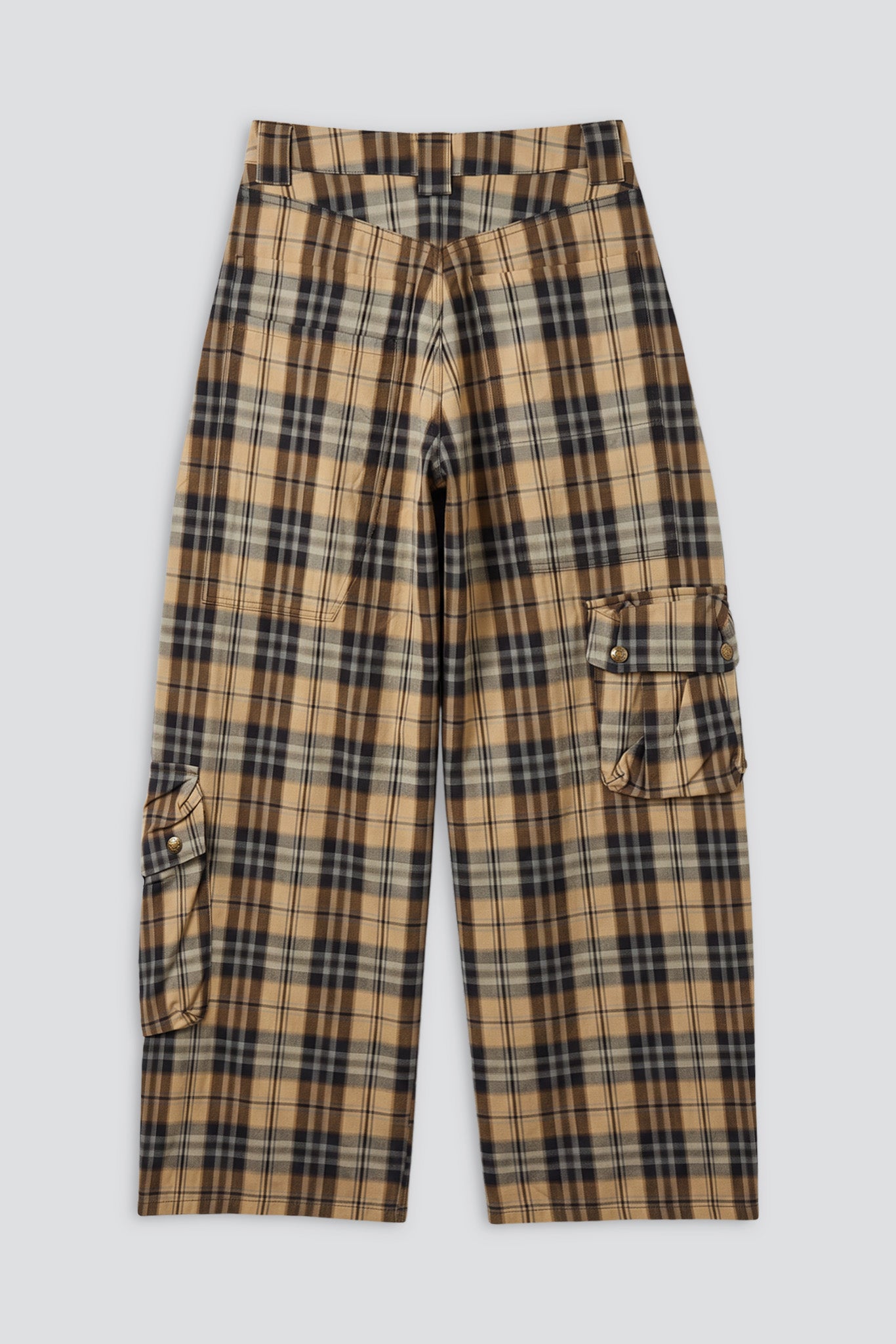 Smog Plaid Lightweight Flannel Lawn Cargo Pant