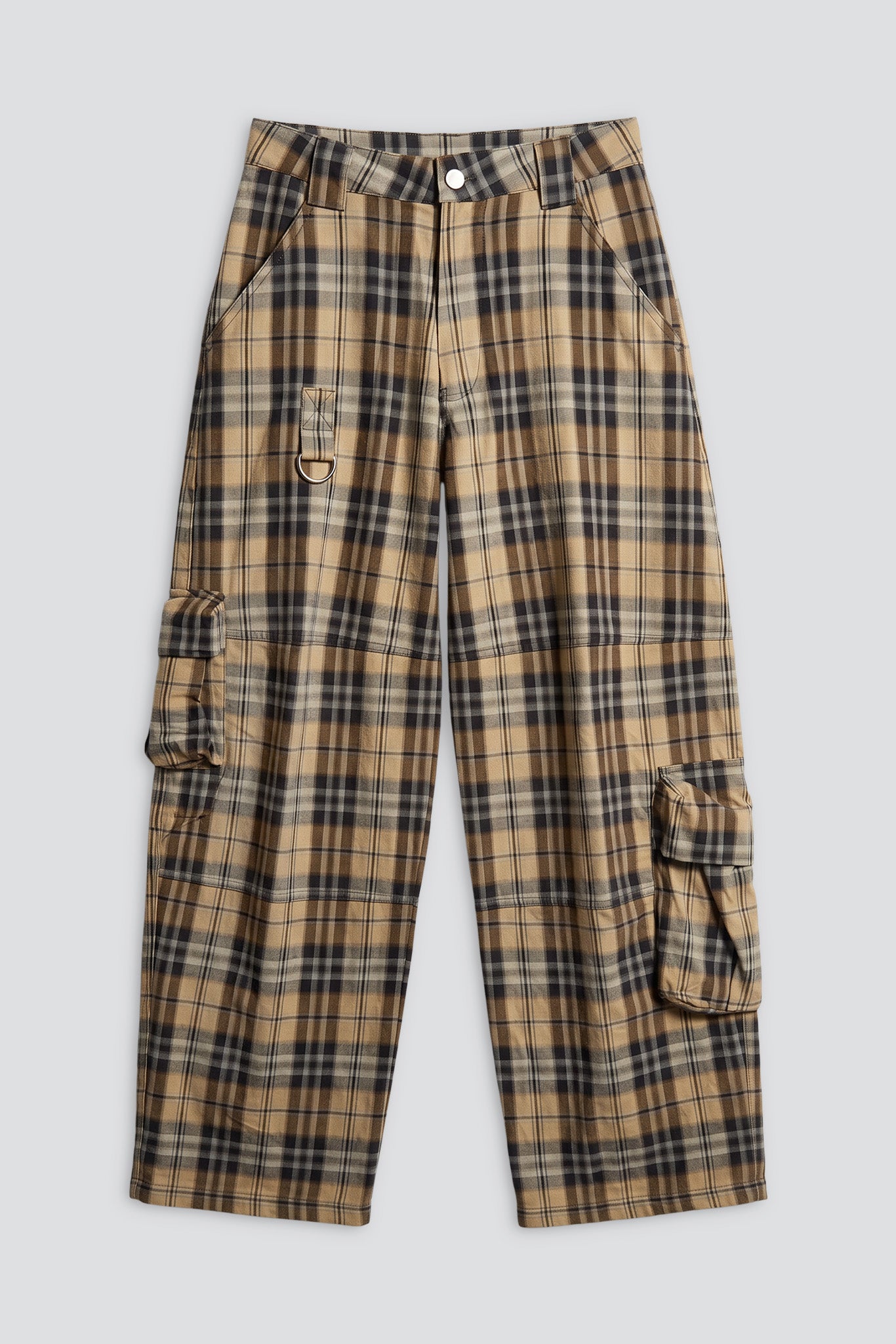 Smog Plaid Lightweight Flannel Lawn Cargo Pant