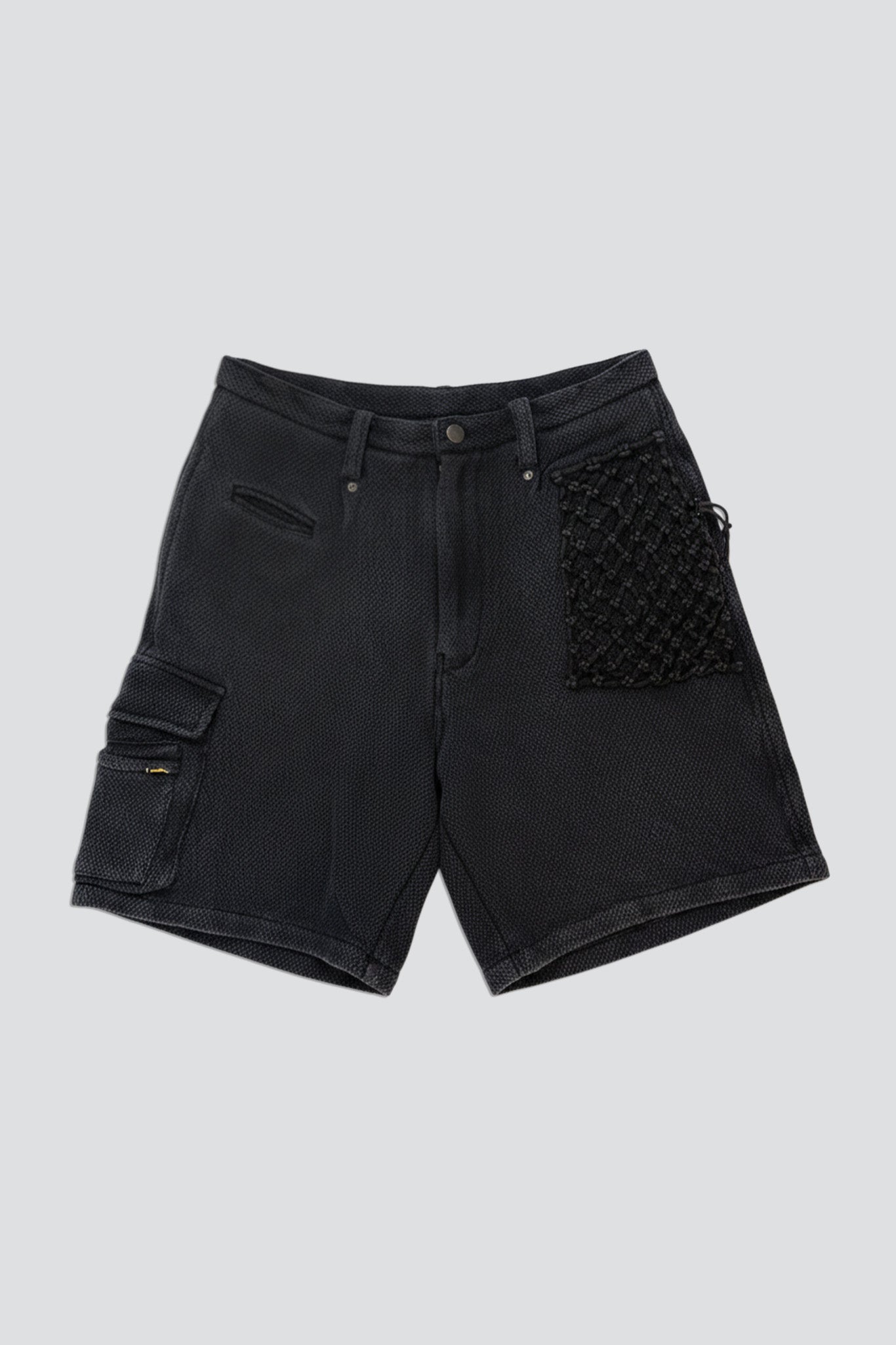 Smoke Gridmarch Macrame Short