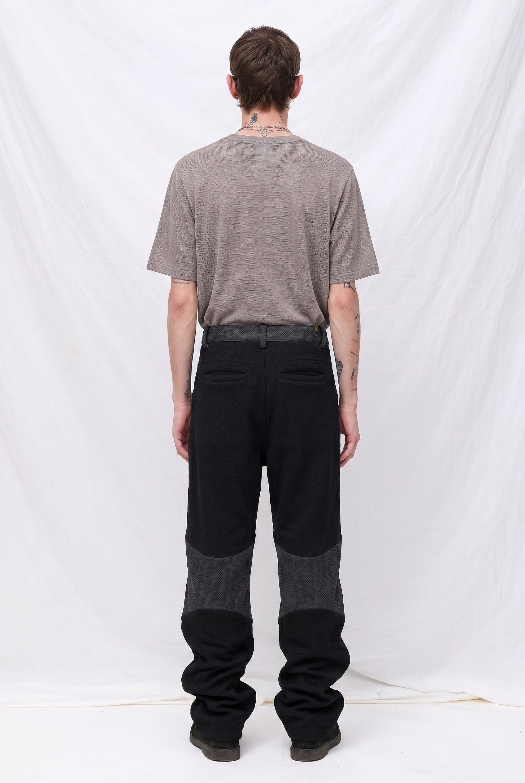 Smoke Toneblock Jeans Pants