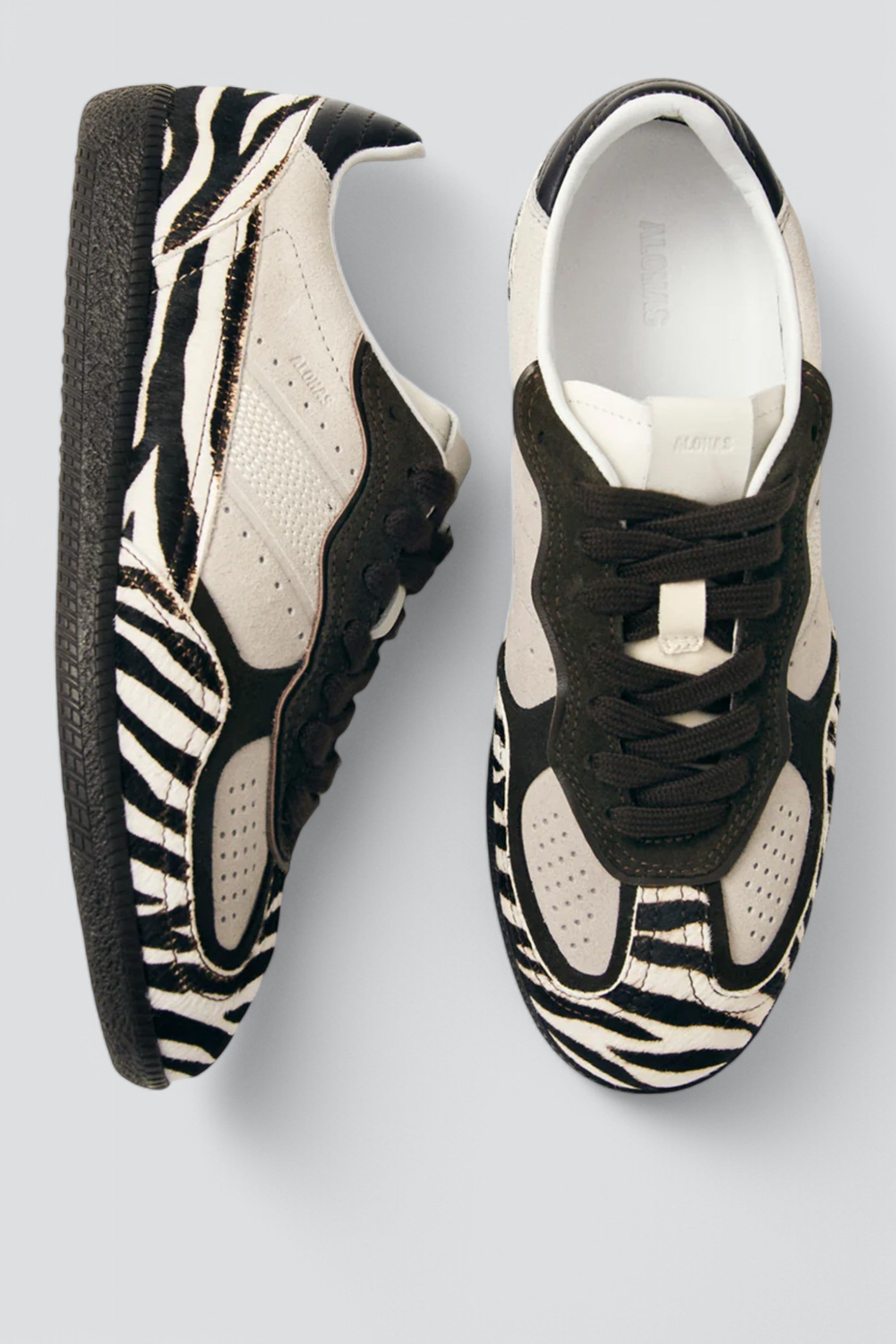 Soft Brown Leather Tb.490 Sneakers - Alohas – Assembly New York