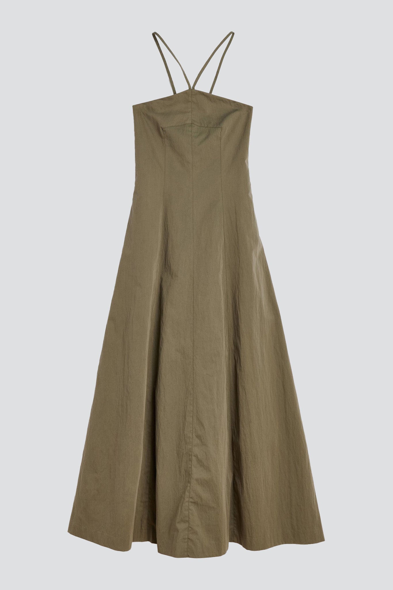 Solaro Sage Tide Cotton Nylon Poise Dress