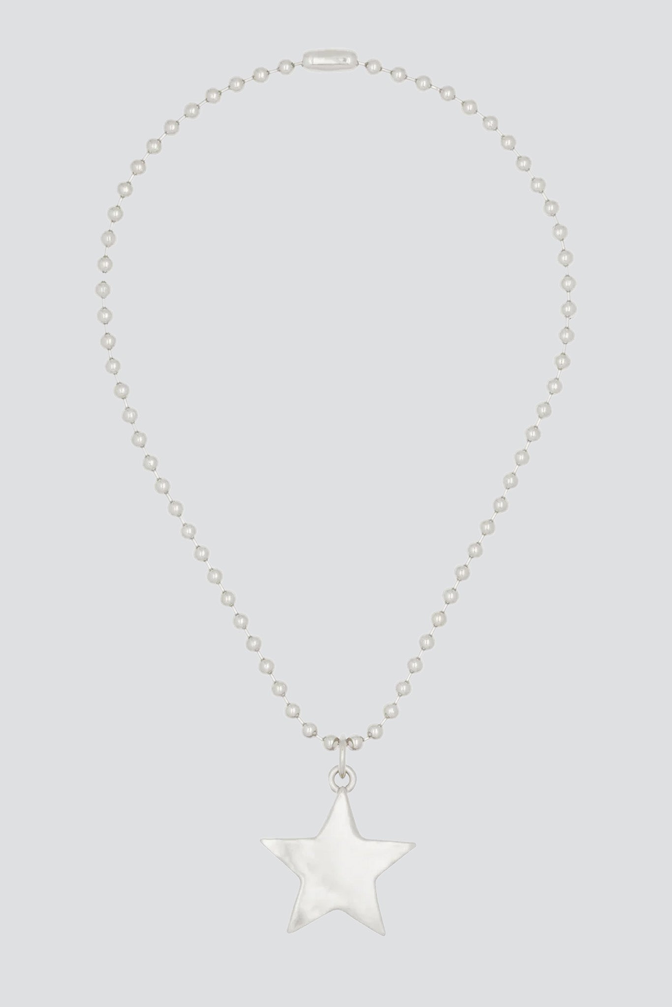 White Bronze Star Pacha Necklace