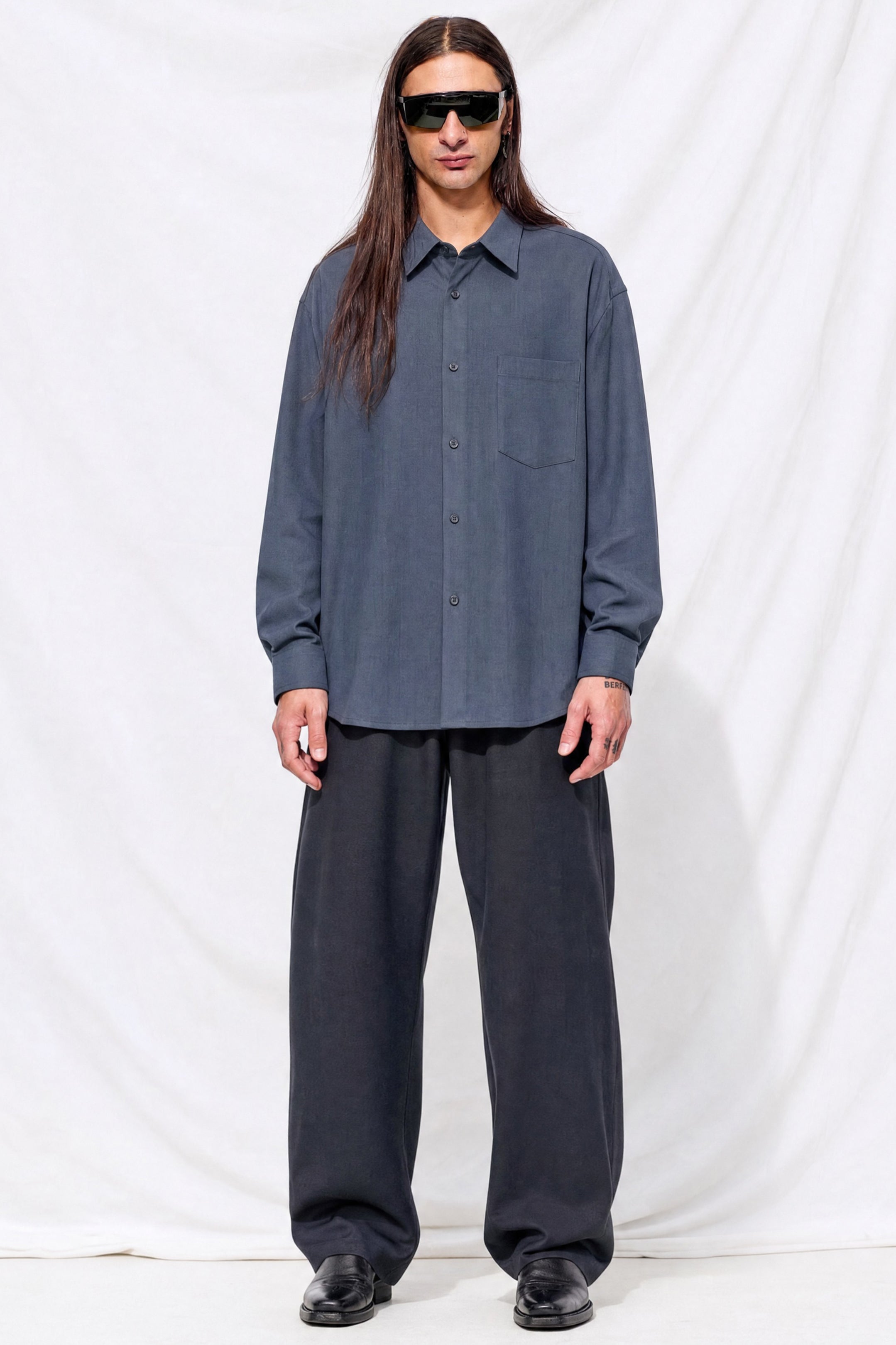 Steel Linen Classic Shirt