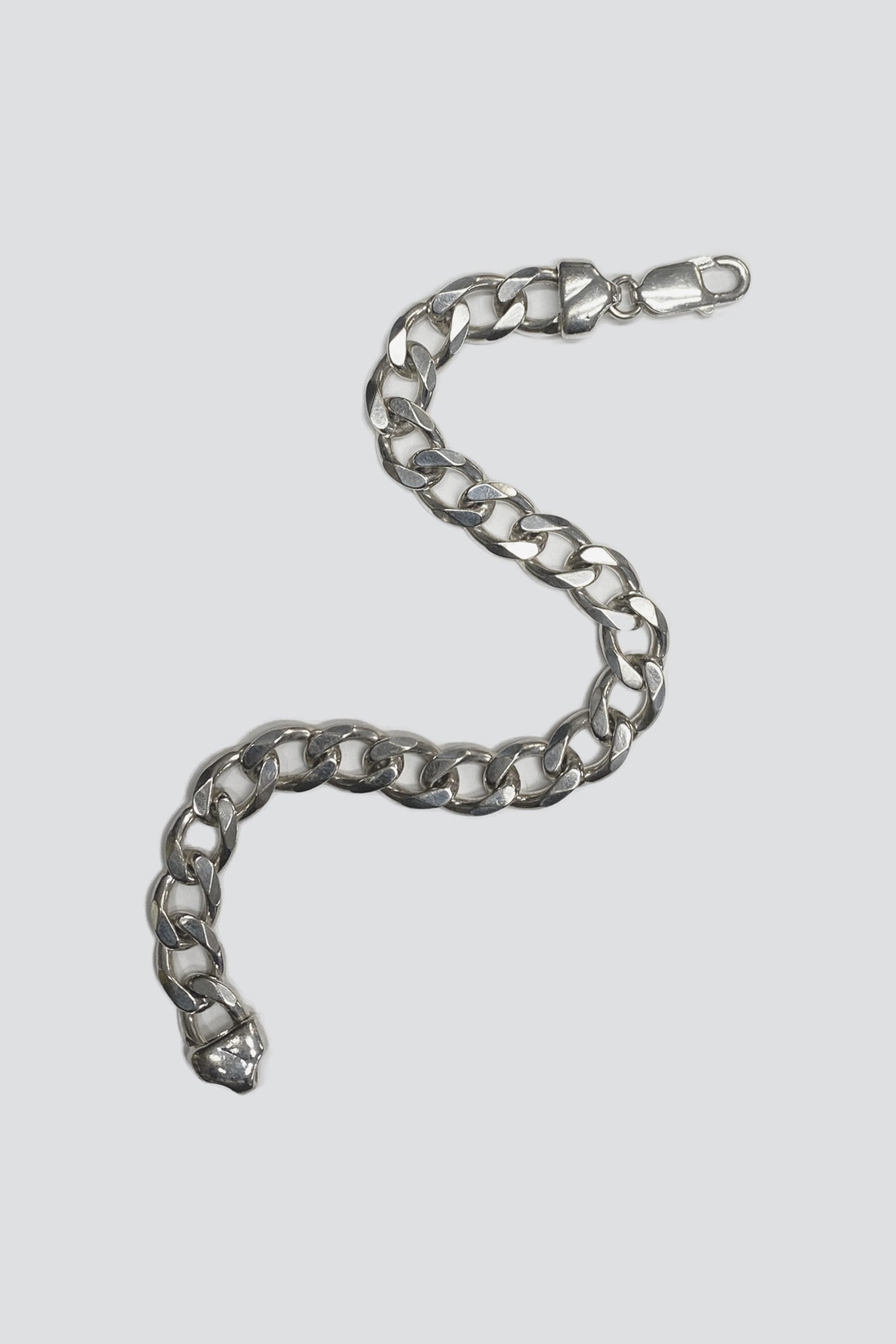 Sterling Silver 8mm Curb Chain