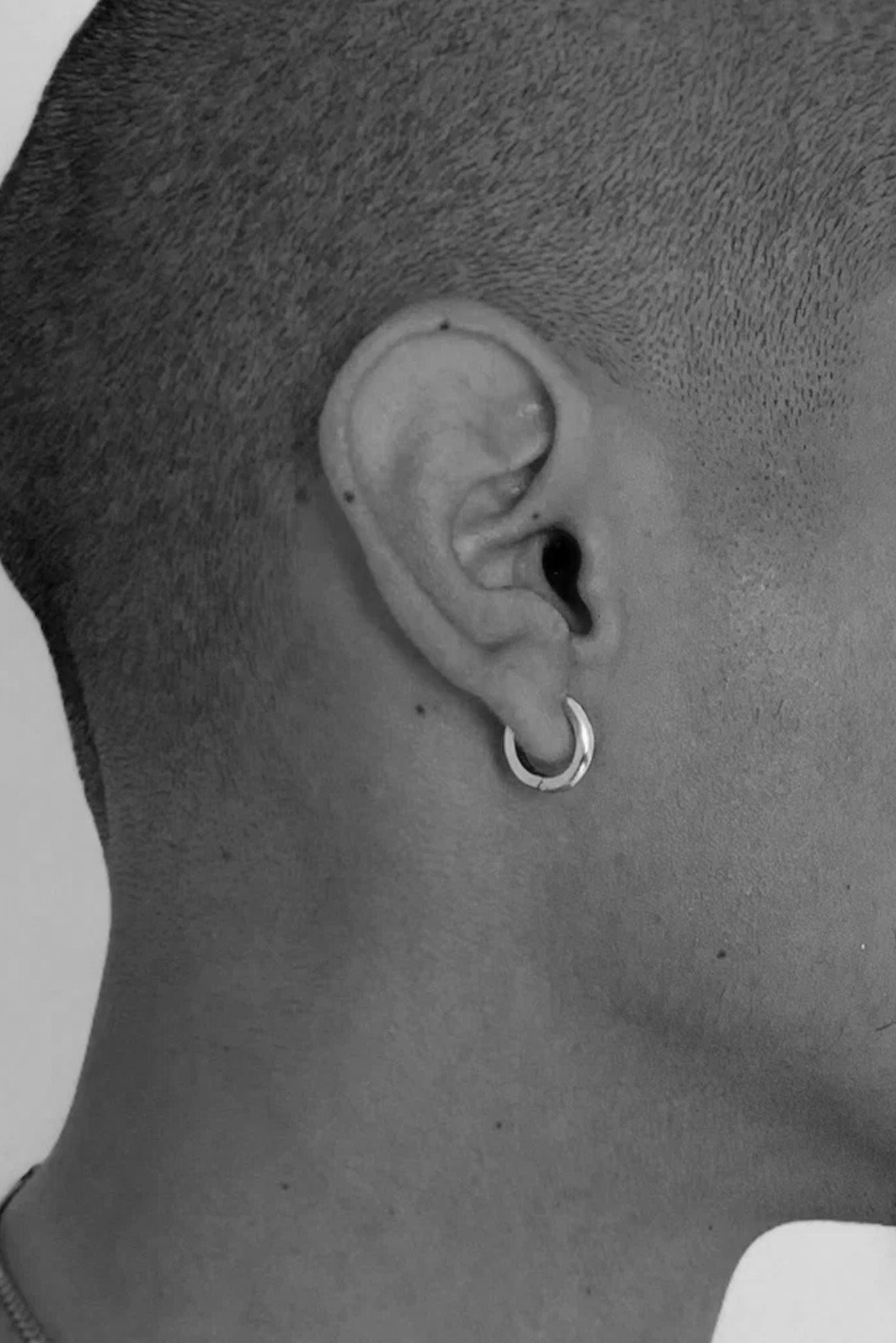 Sterling Silver Aro Earring