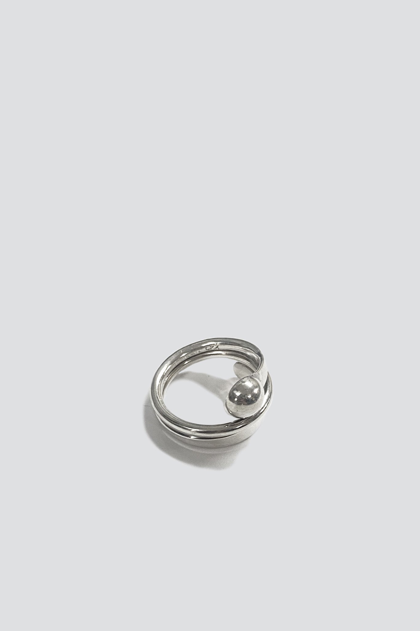 Sterling Silver Ball Wrap Ring