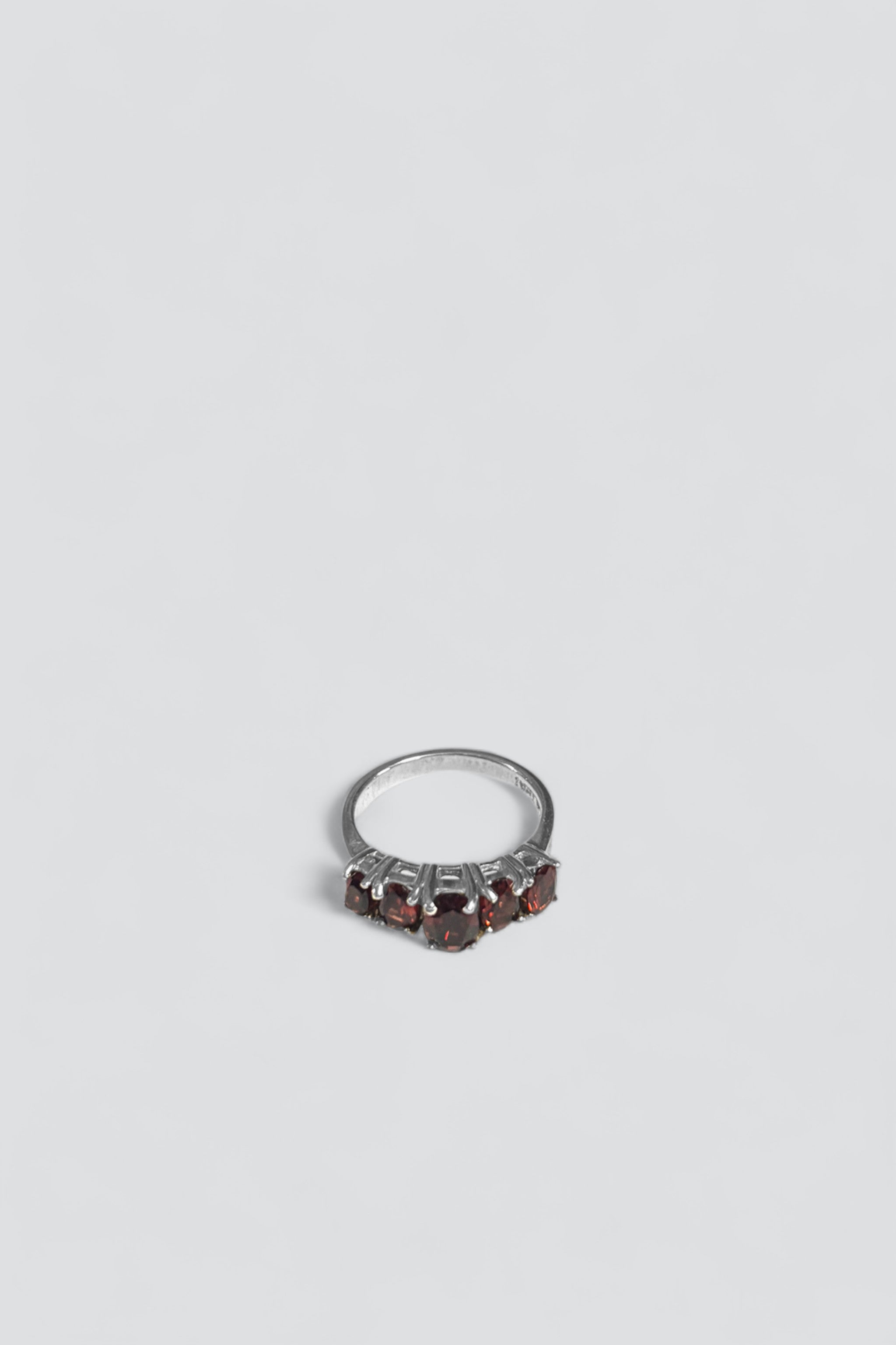 Sterling Silver Garnet Lush Ring