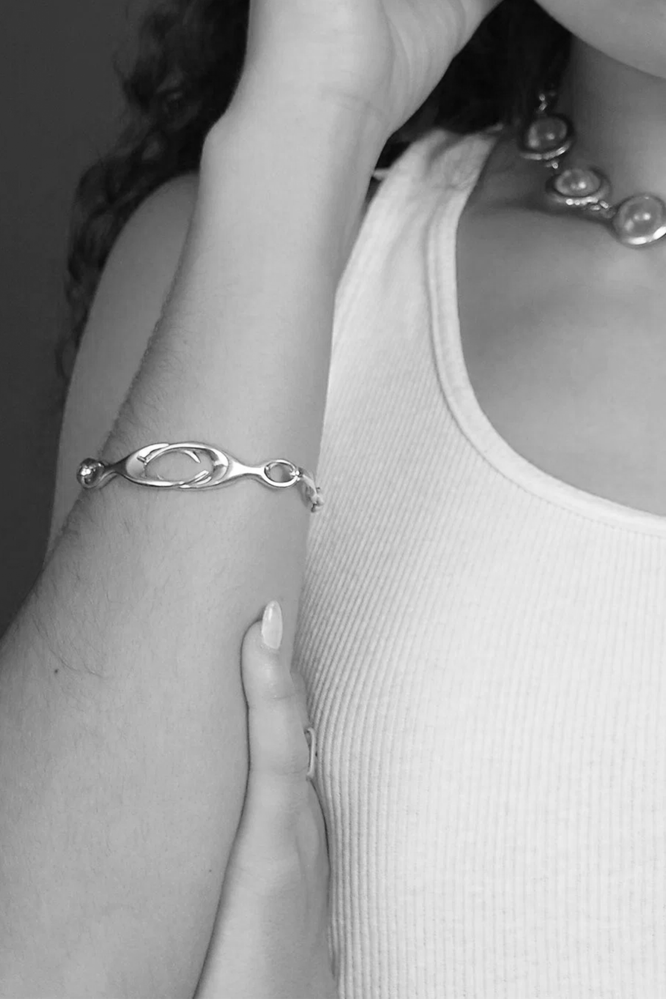 Sterling Silver Infinity Bracelet