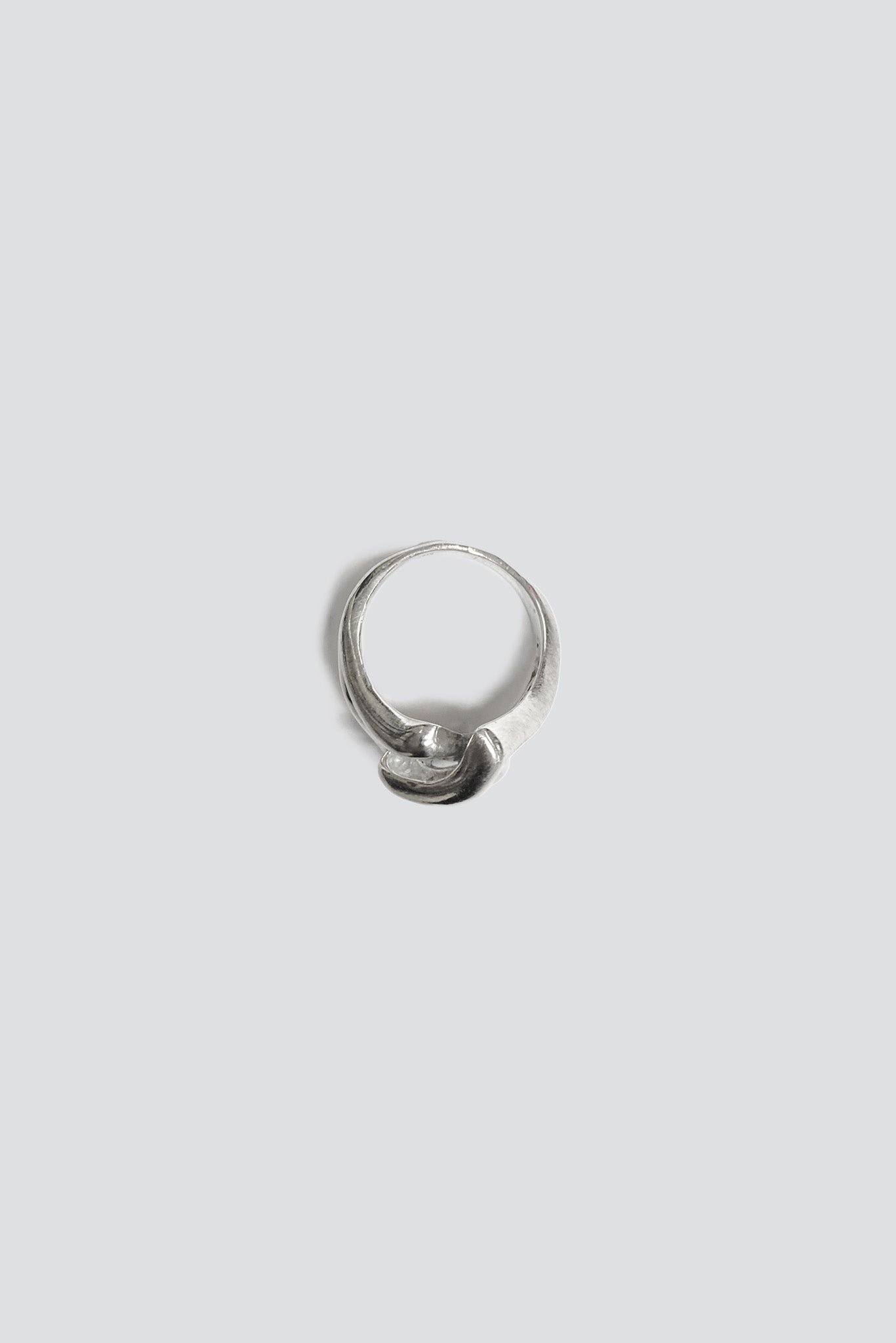 Sterling Silver Interlock Square Ring