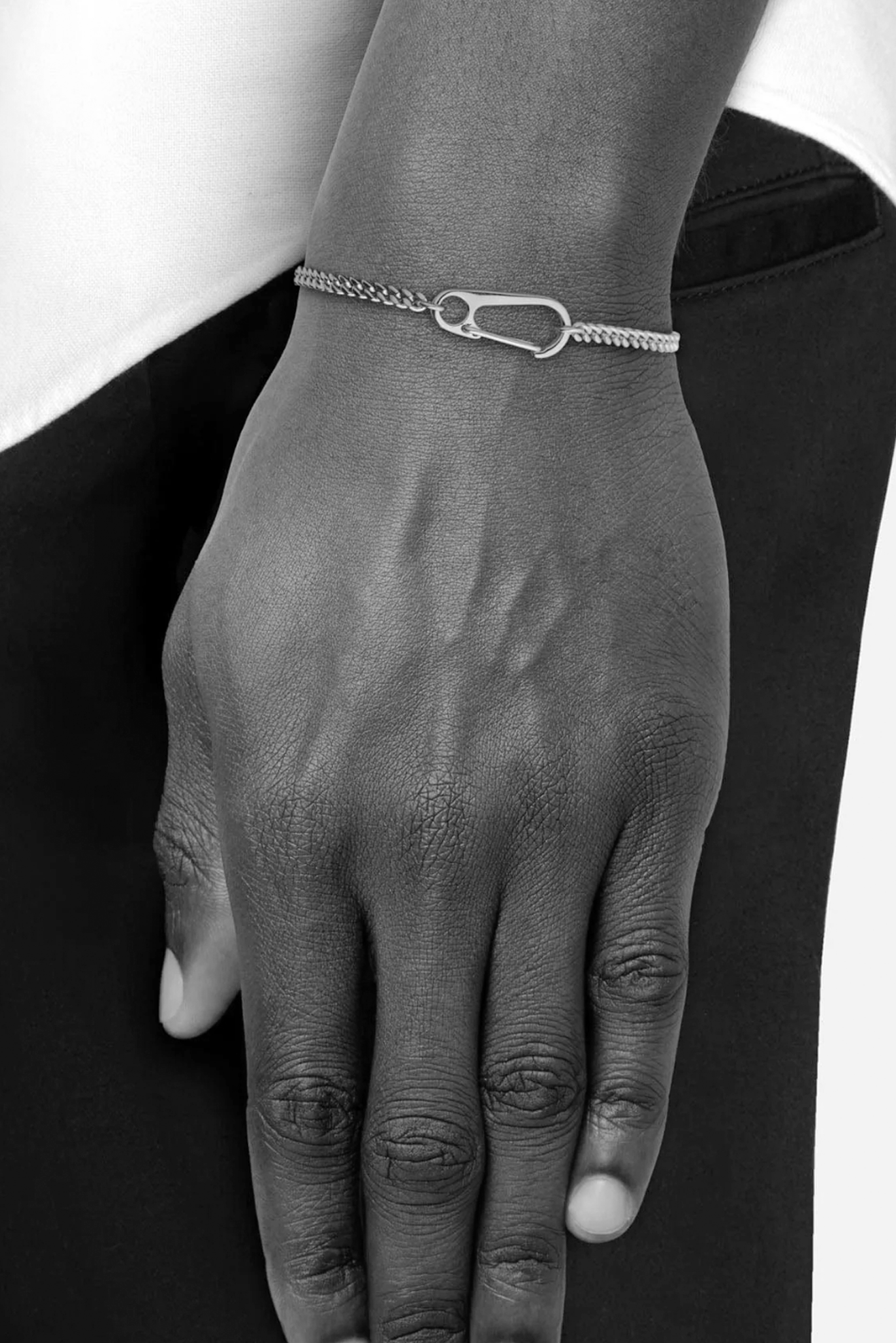 Sterling Silver Ira Chain Bracelet