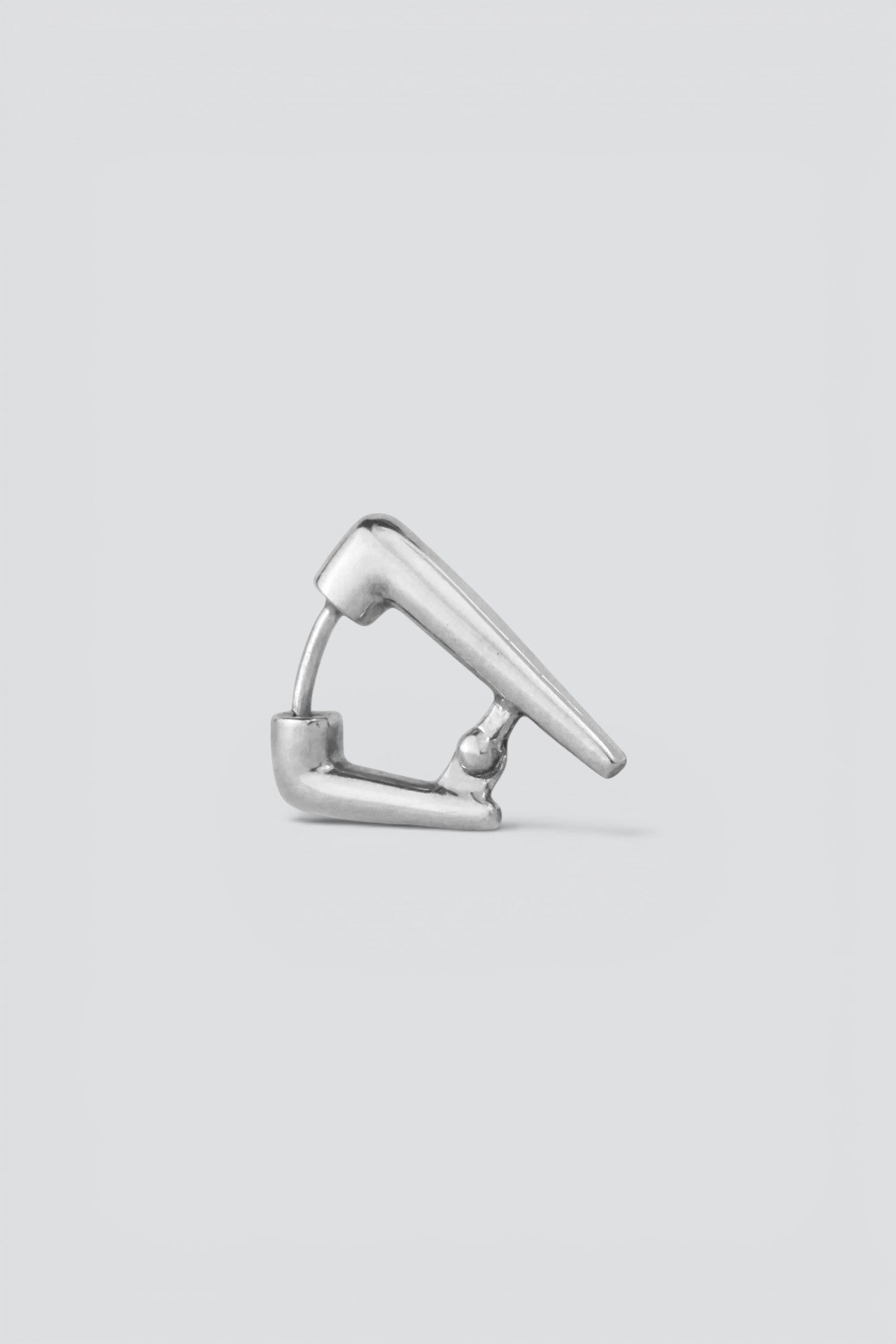 Sterling Silver Lava Earring