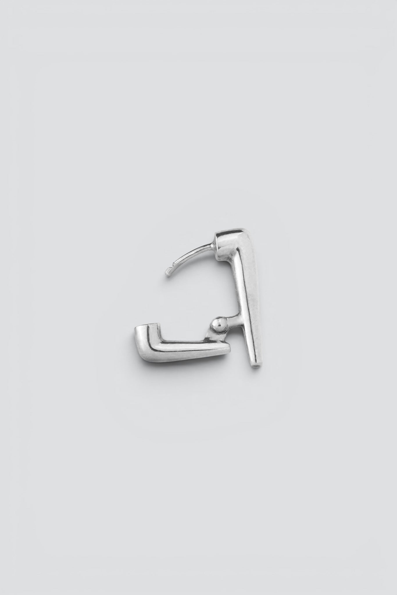 Sterling Silver Lava Earring