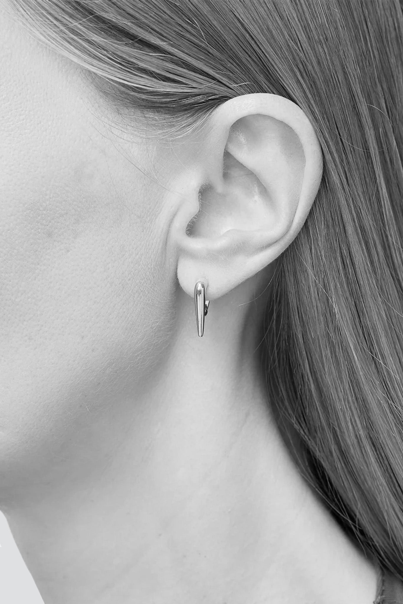 Sterling Silver Lava Earring