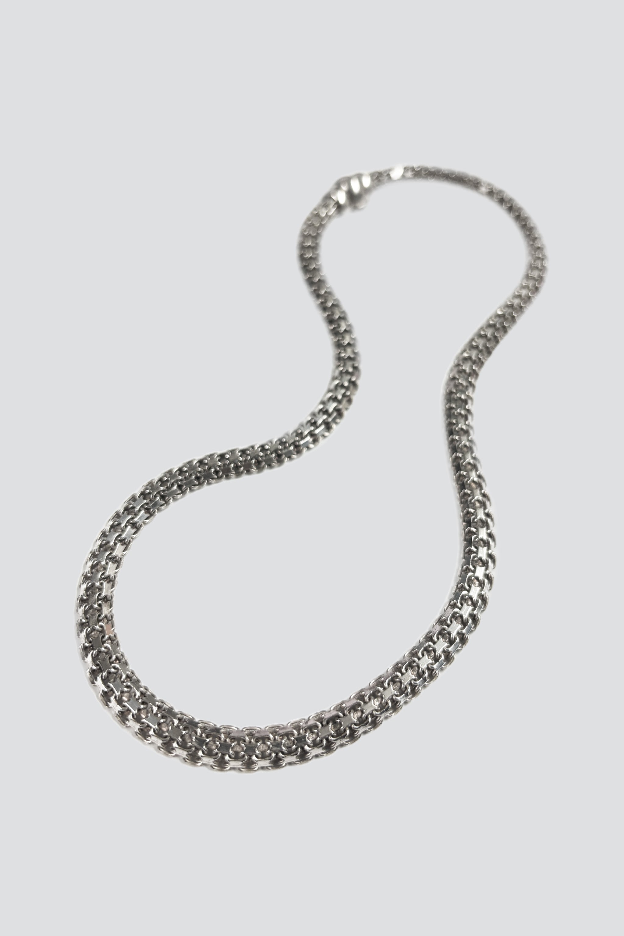 Sterling Silver Link Collar