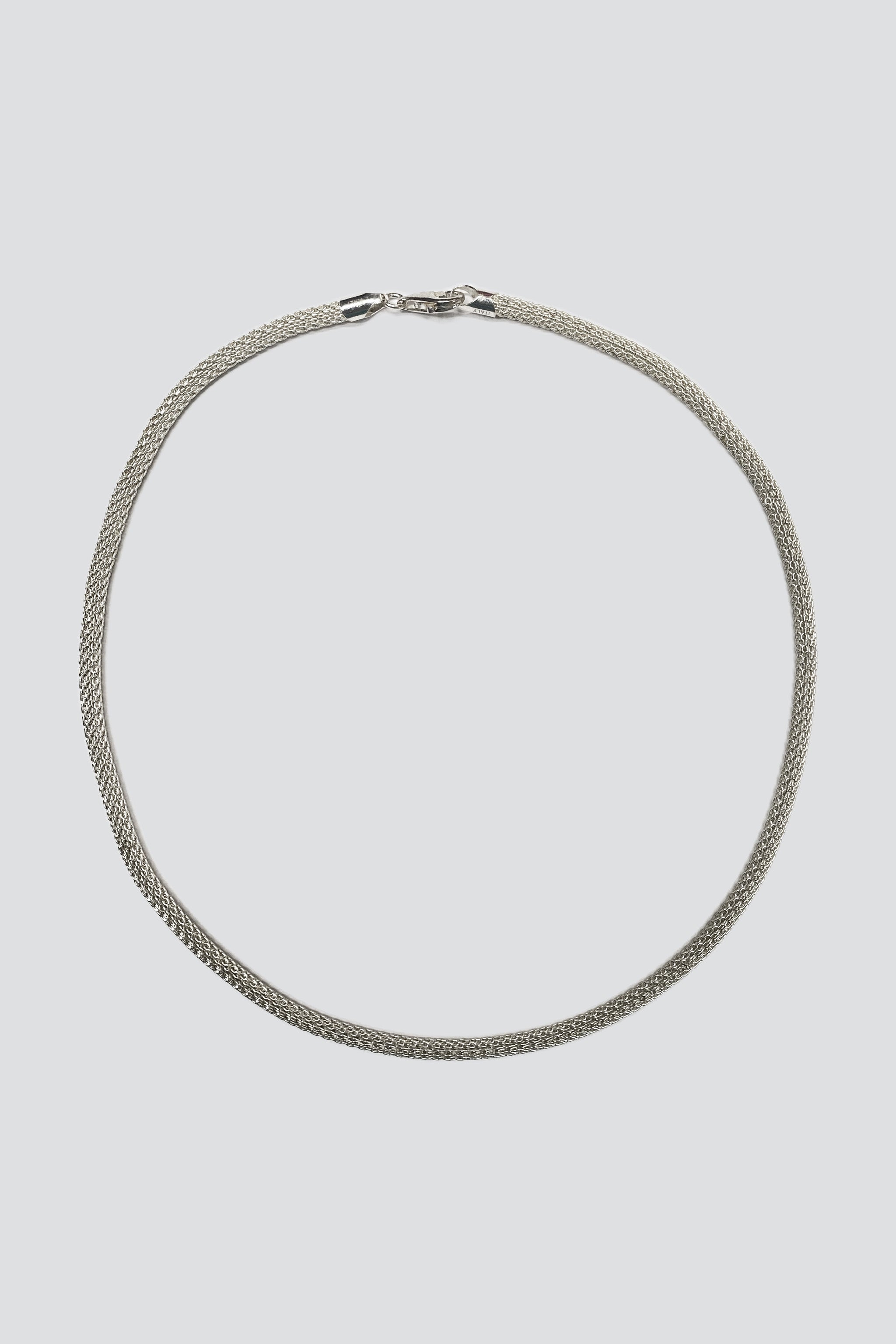 Sterling Silver Mesh Chain