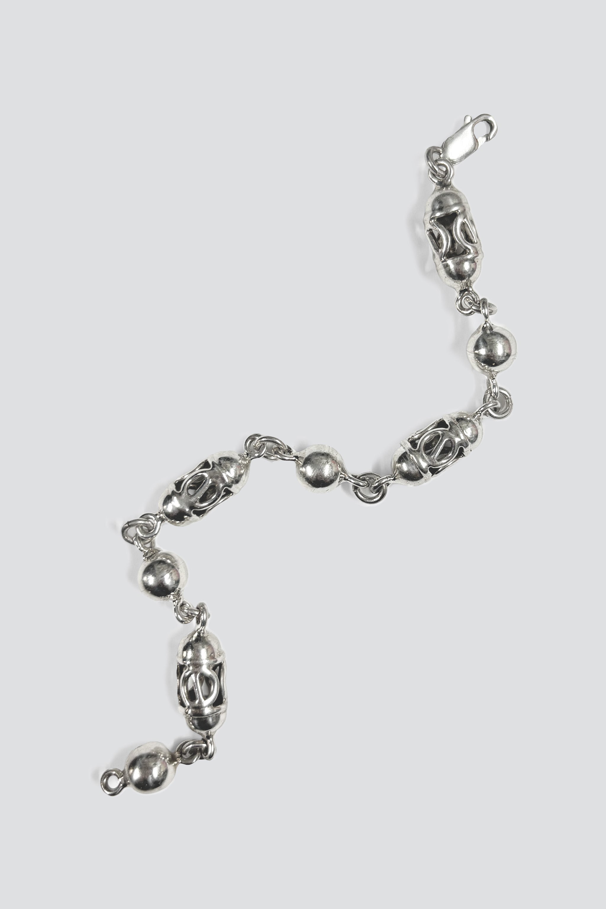 Sterling Silver Mixed Link Chain