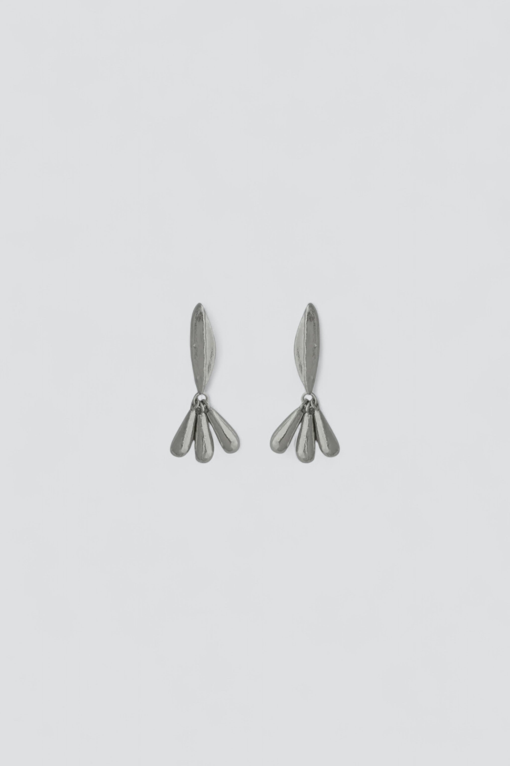 Sterling Silver Sprout Earrings