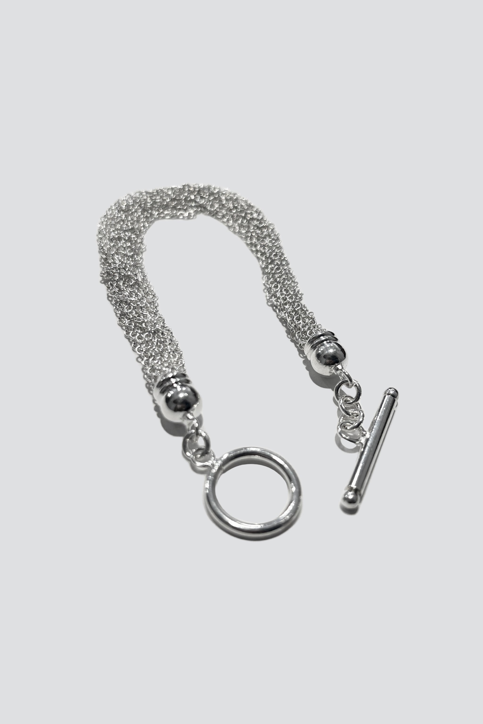 Sterling Silver Stranded Chain Bracelet