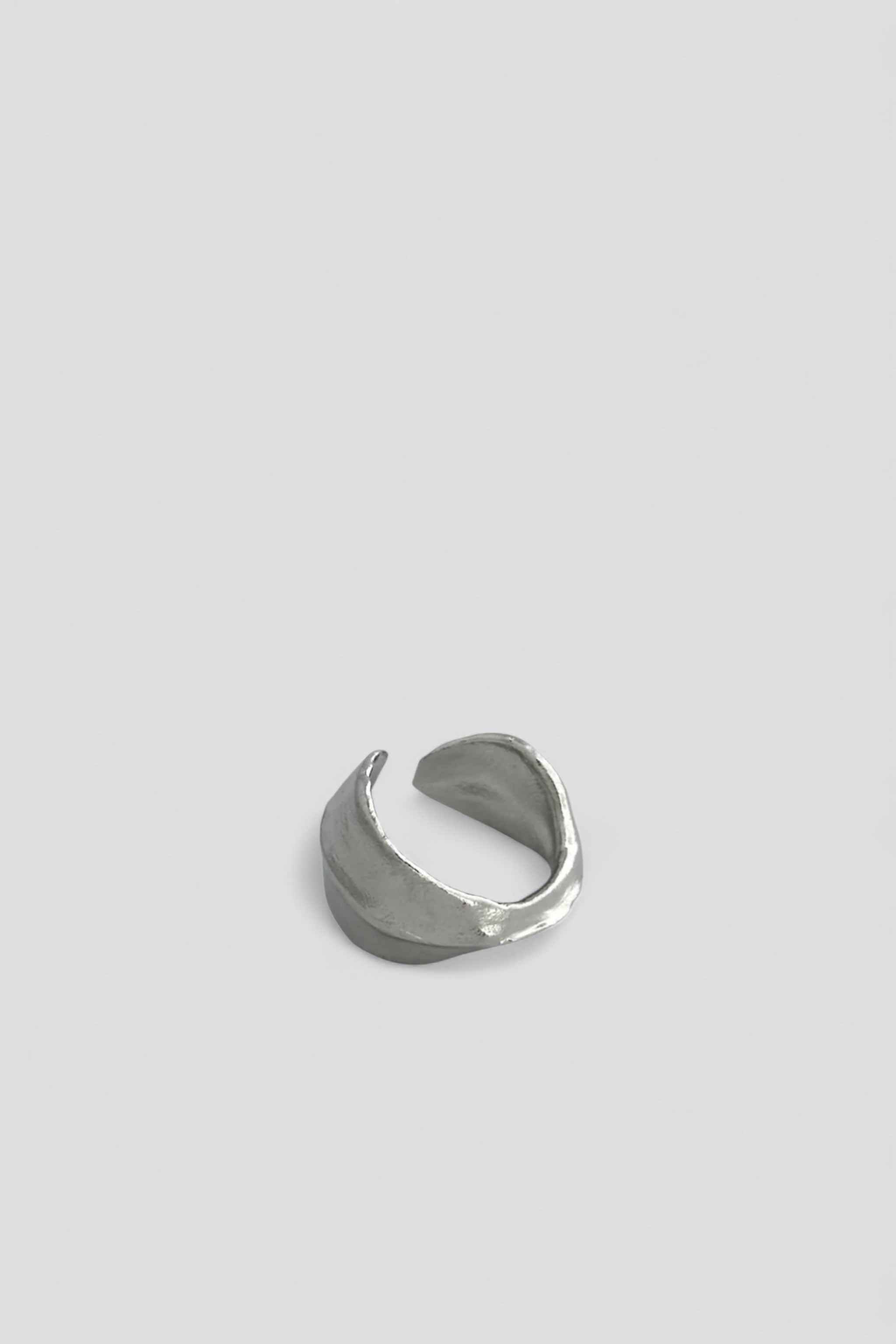 Sterling Silver Vein Ring