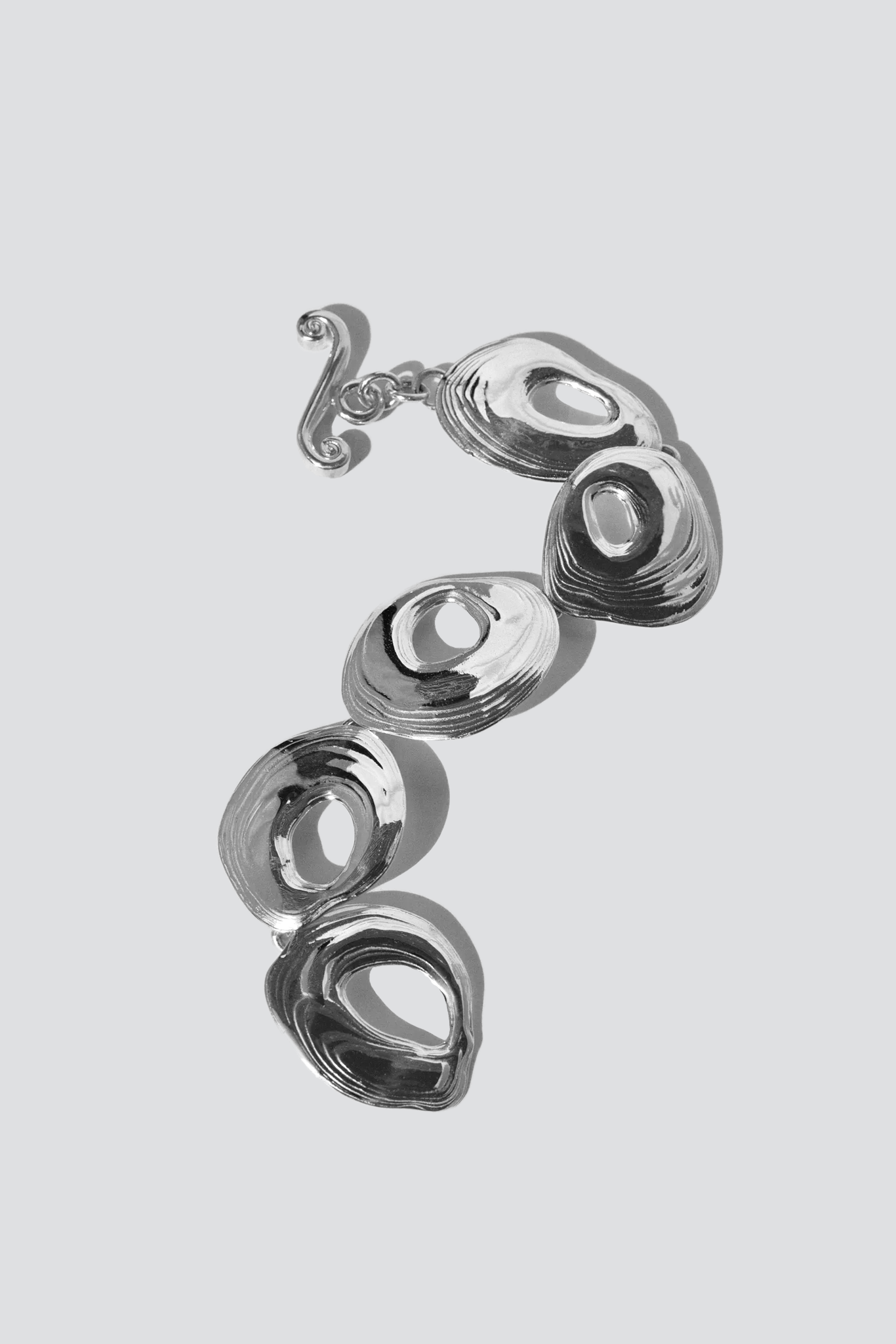 Sterling Silver Whirlpool Bracelet