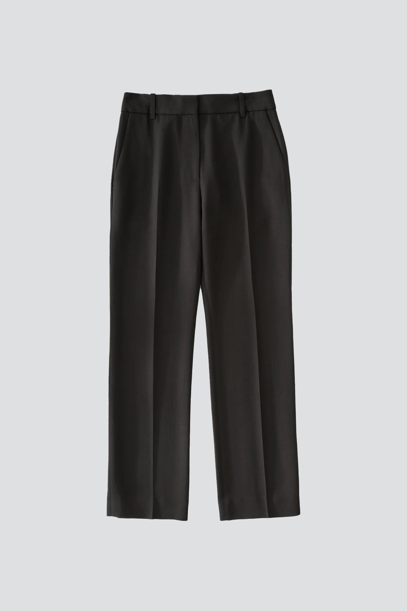 Black Straight Leg Pant