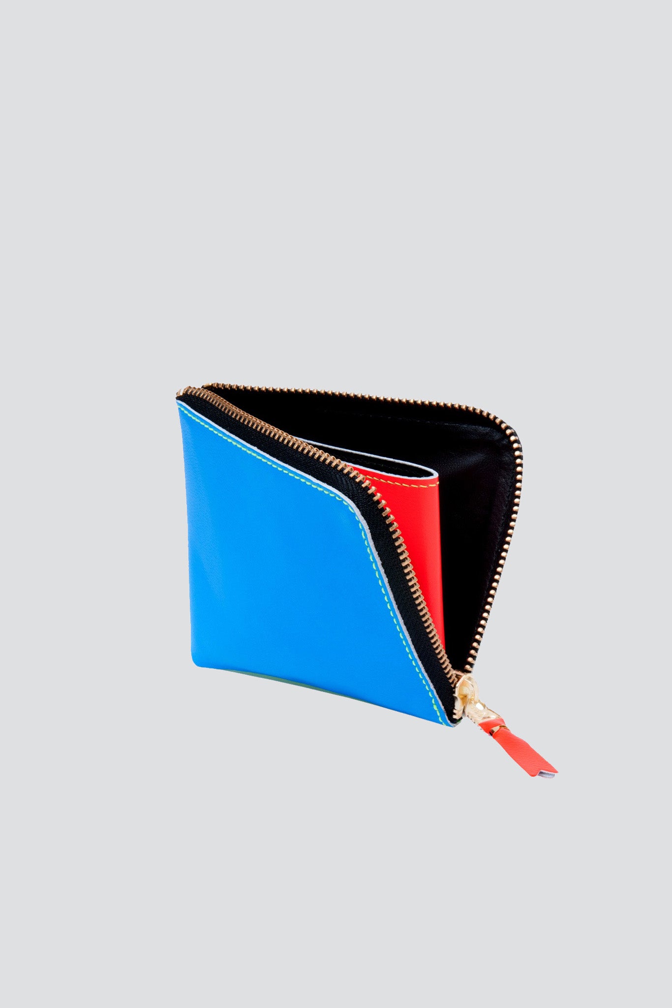 Super Fluo Half Zip Wallet - Blue/Green - SA3100SF