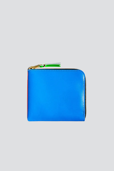 SuperFluoHalfZipWallet-