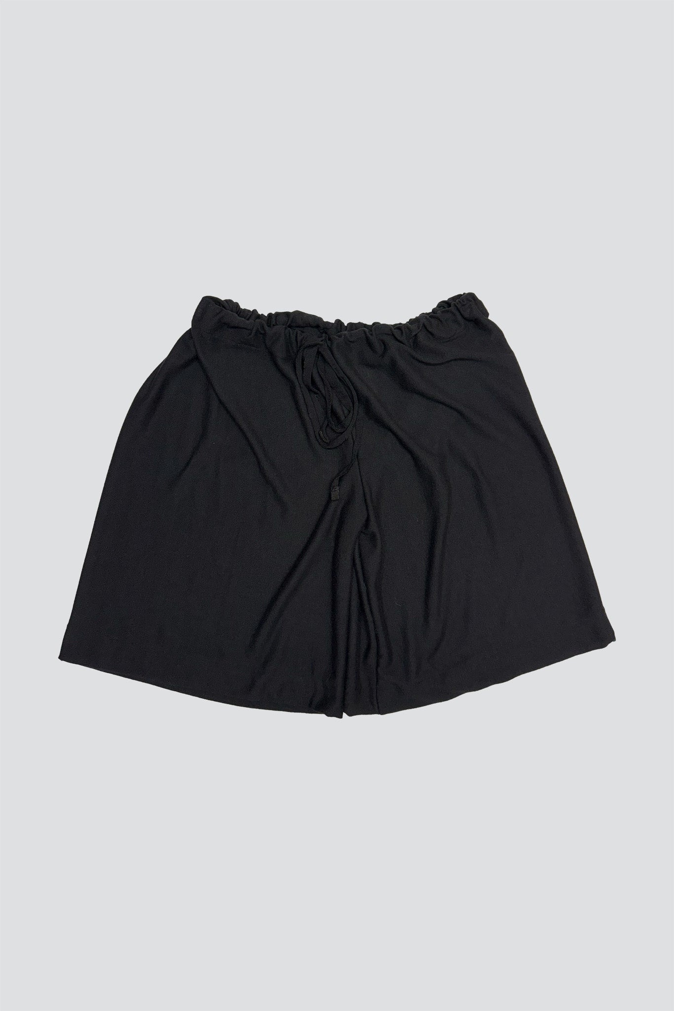 Black Bamboo Long Shorts
