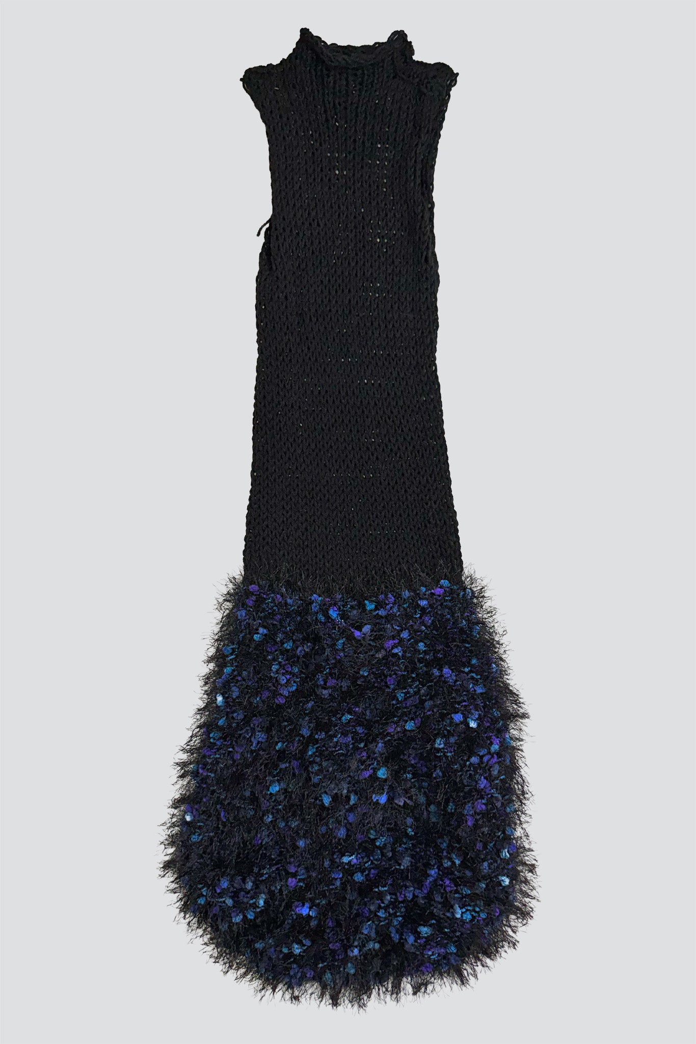 Black Puff Mini Dress