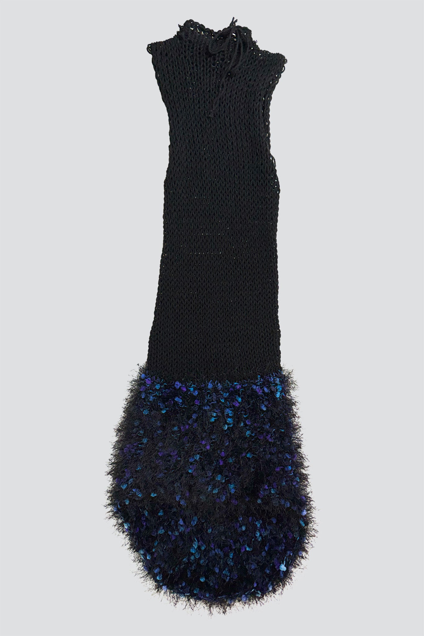 Black Puff Mini Dress