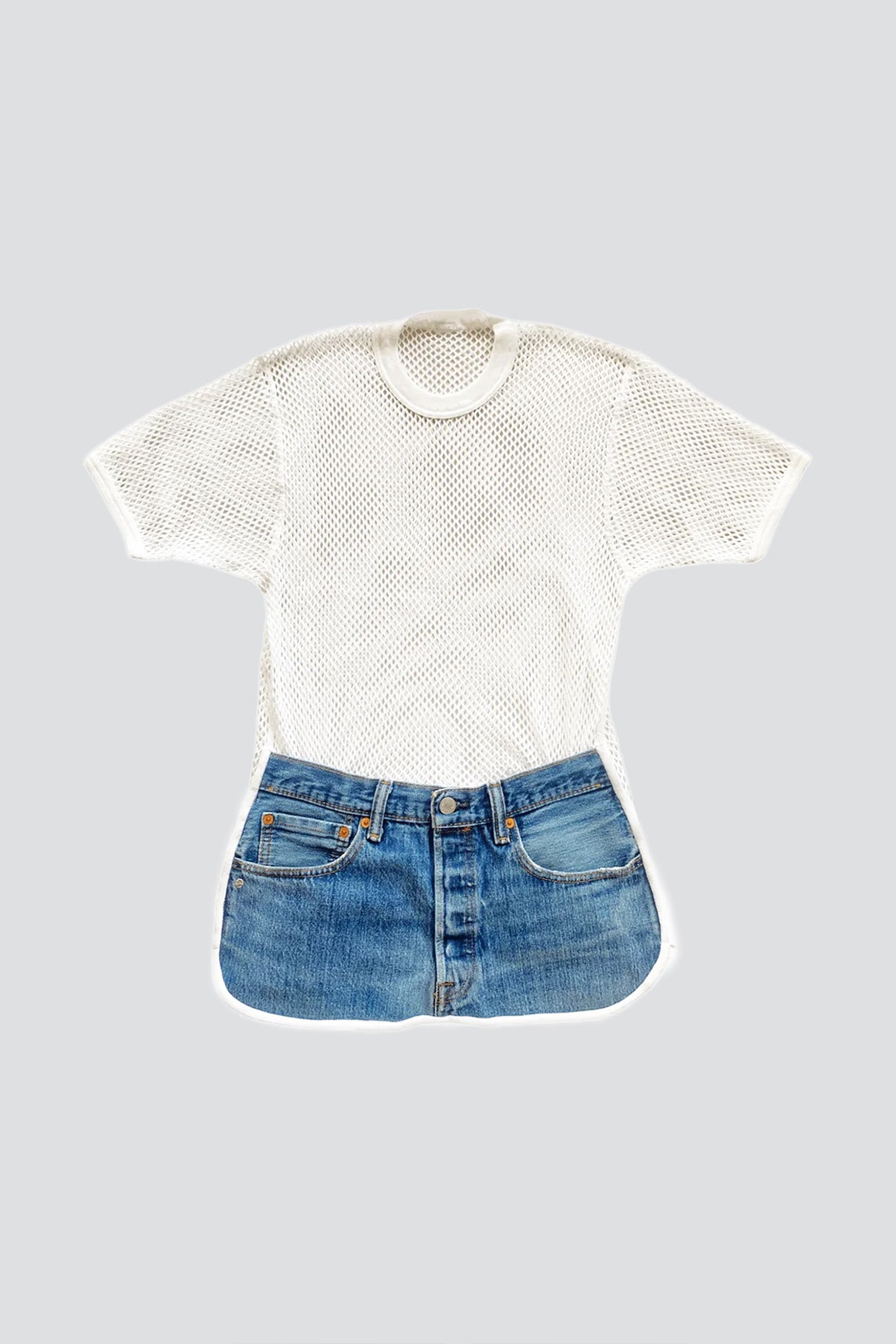Demiblue/White 5379 T-Shorts
