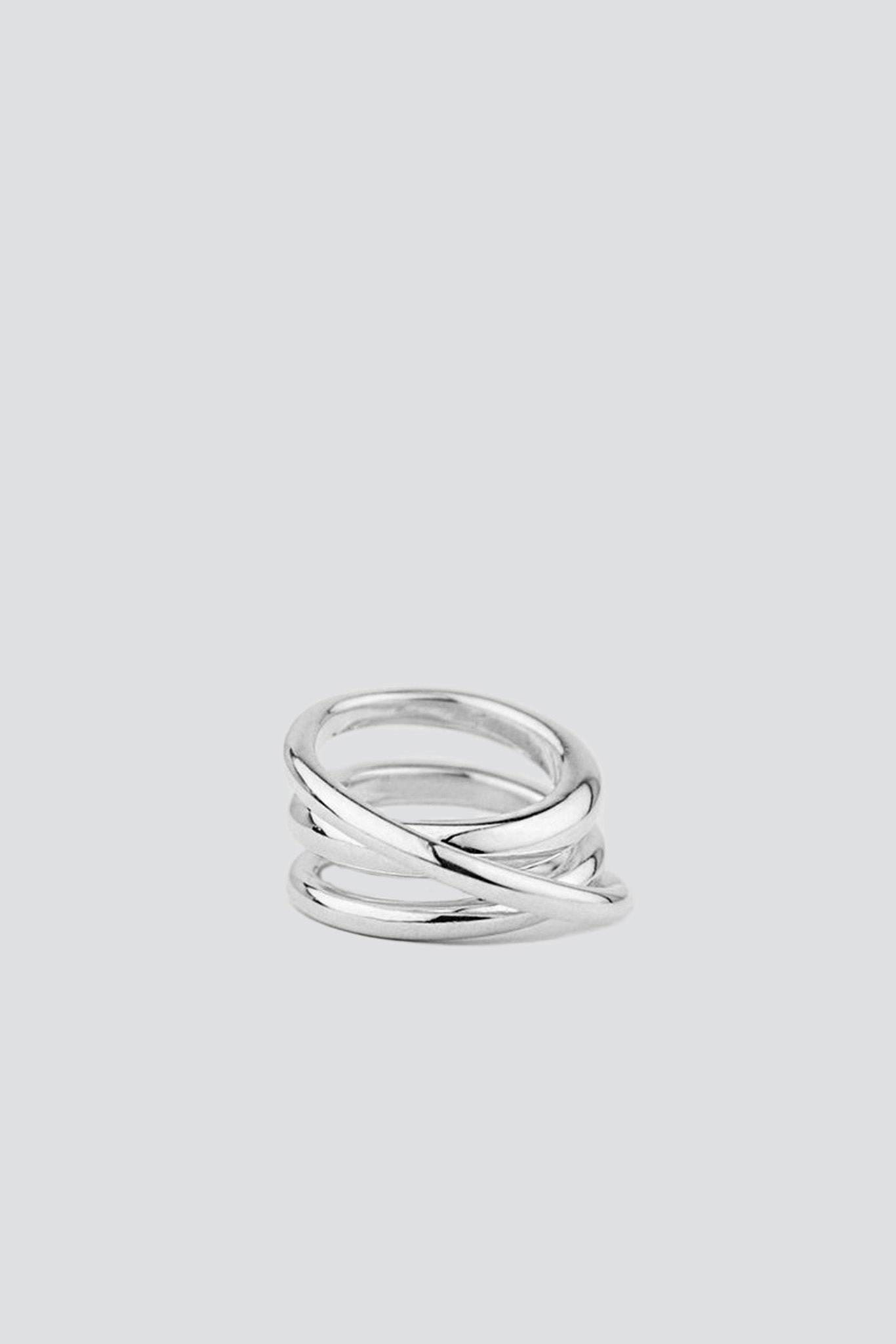 Silver Trois Ring