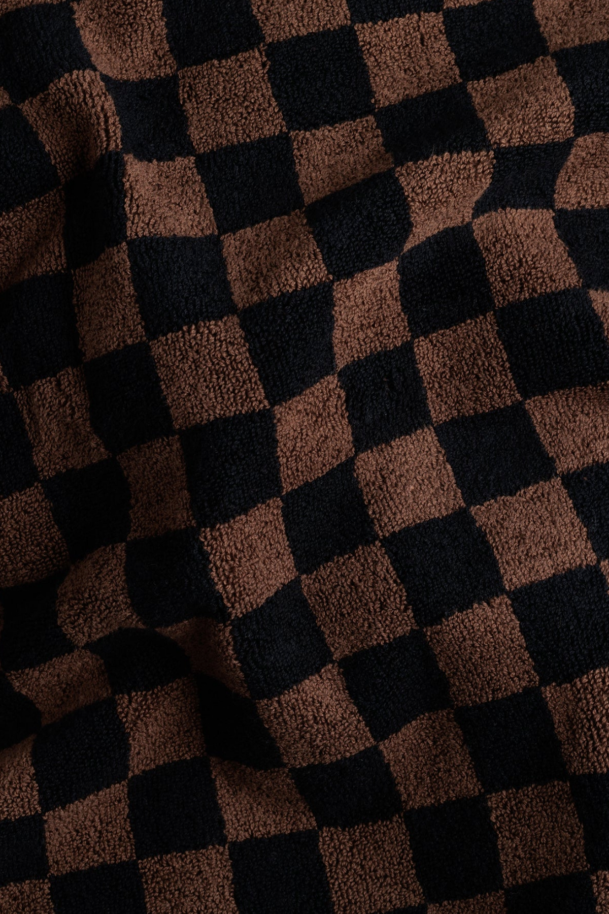 Tabac/Noir Roman Pool Towel