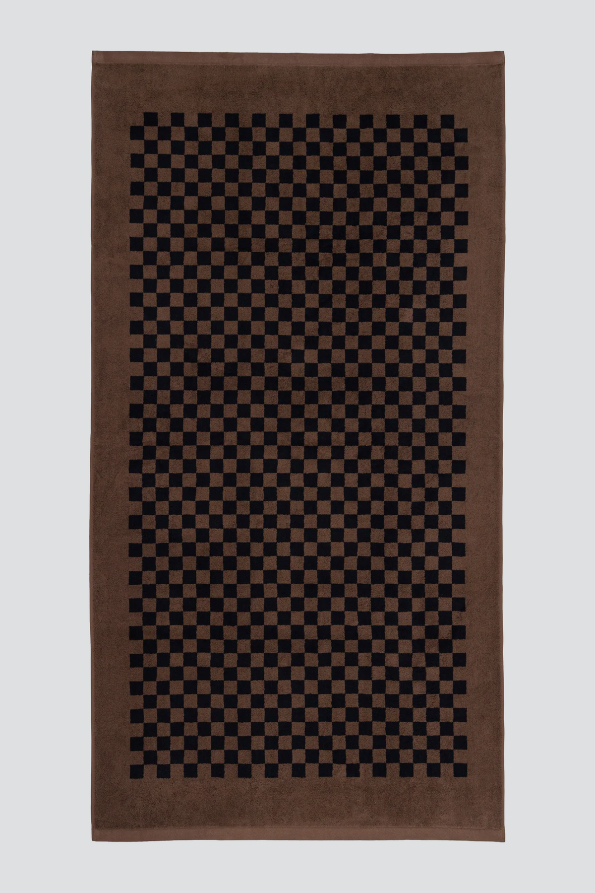 Tabac/Noir Roman Pool Towel