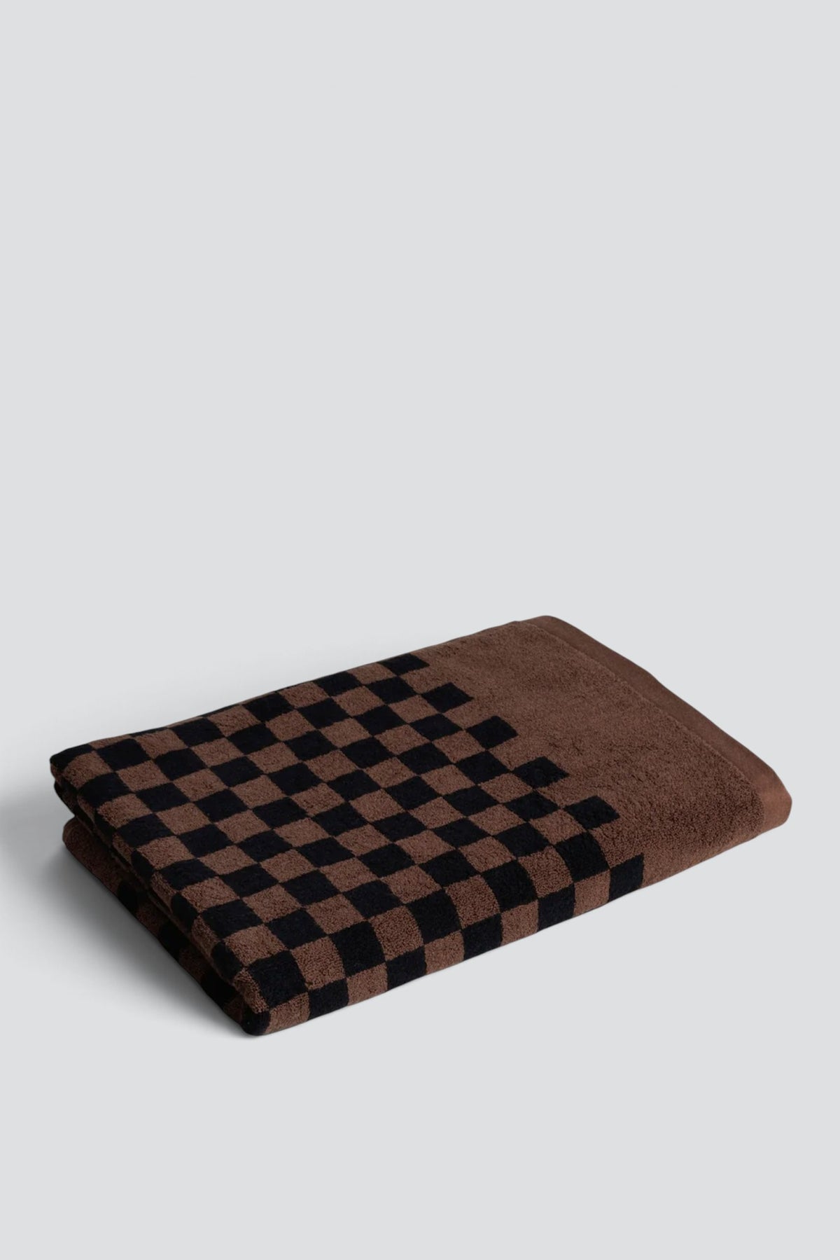 Tabac/Noir Roman Pool Towel