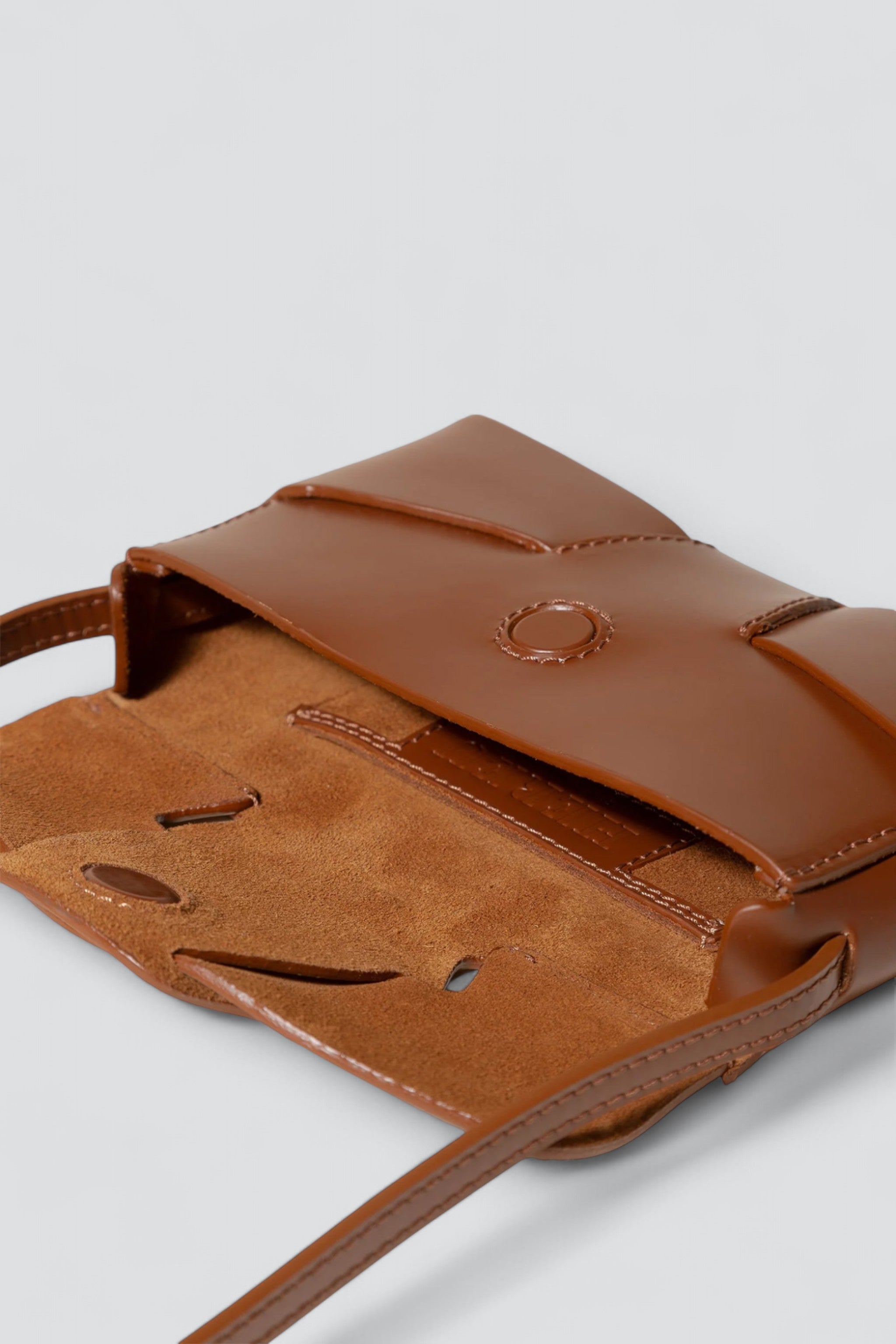 Tan Mabra Mini Crossbody