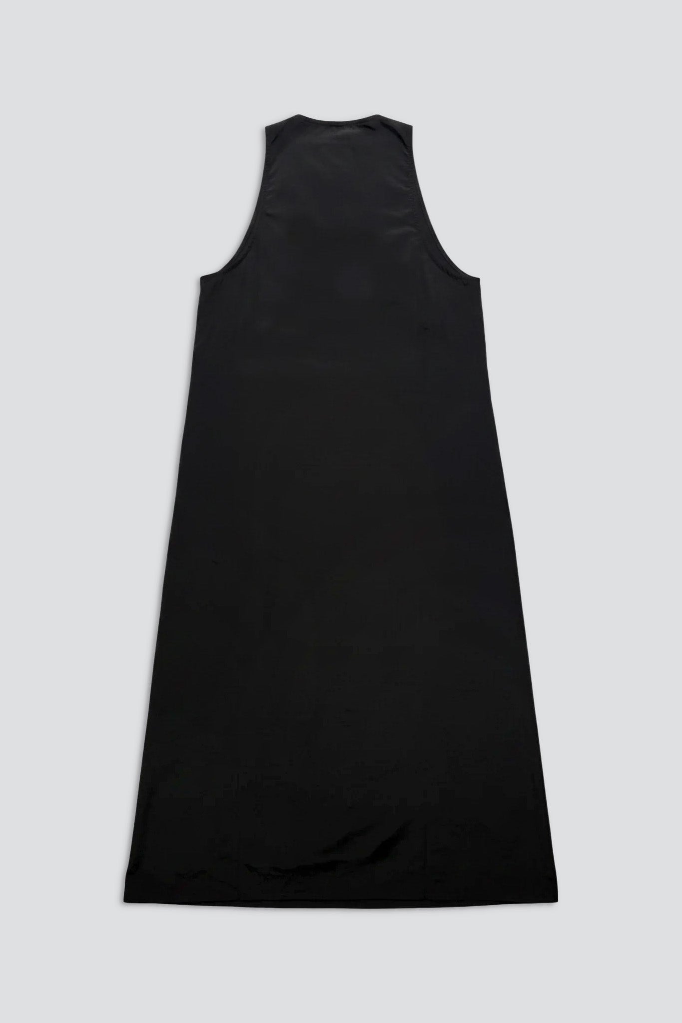 Black Suiting Trapeze Dress