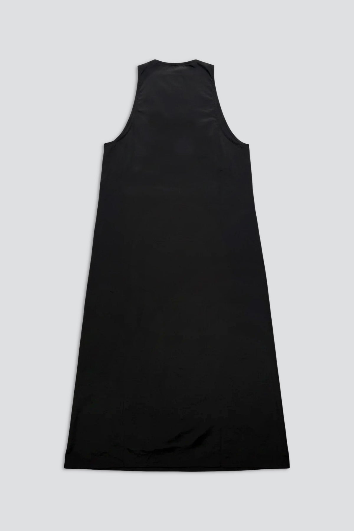 Black Suiting Trapeze Dress