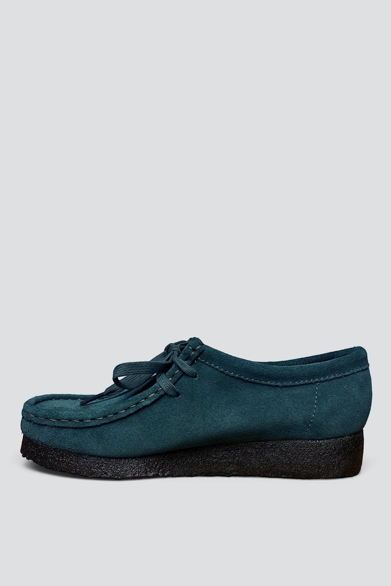 Dark Teal Suede Wallabee