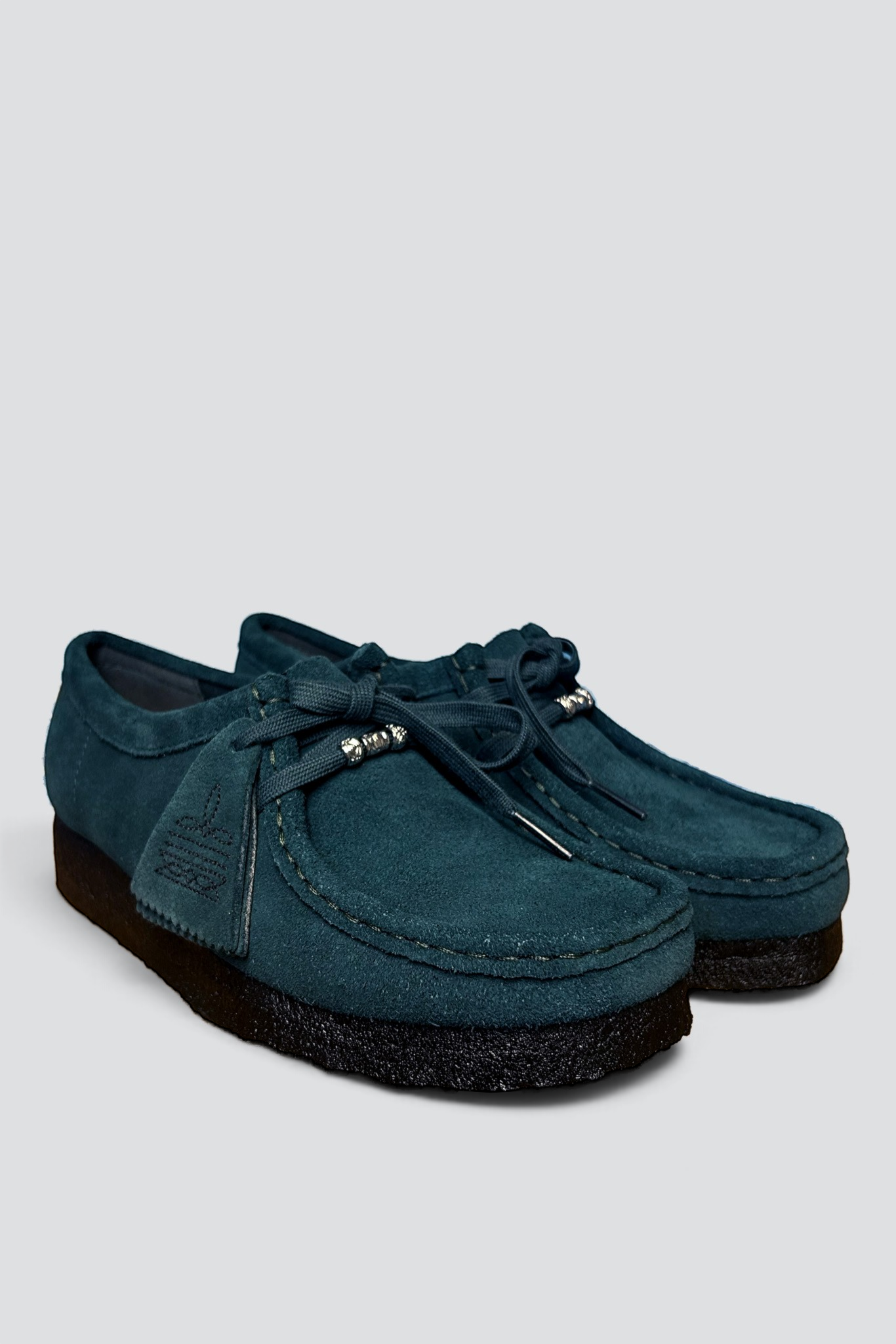 Dark Teal Suede Wallabee